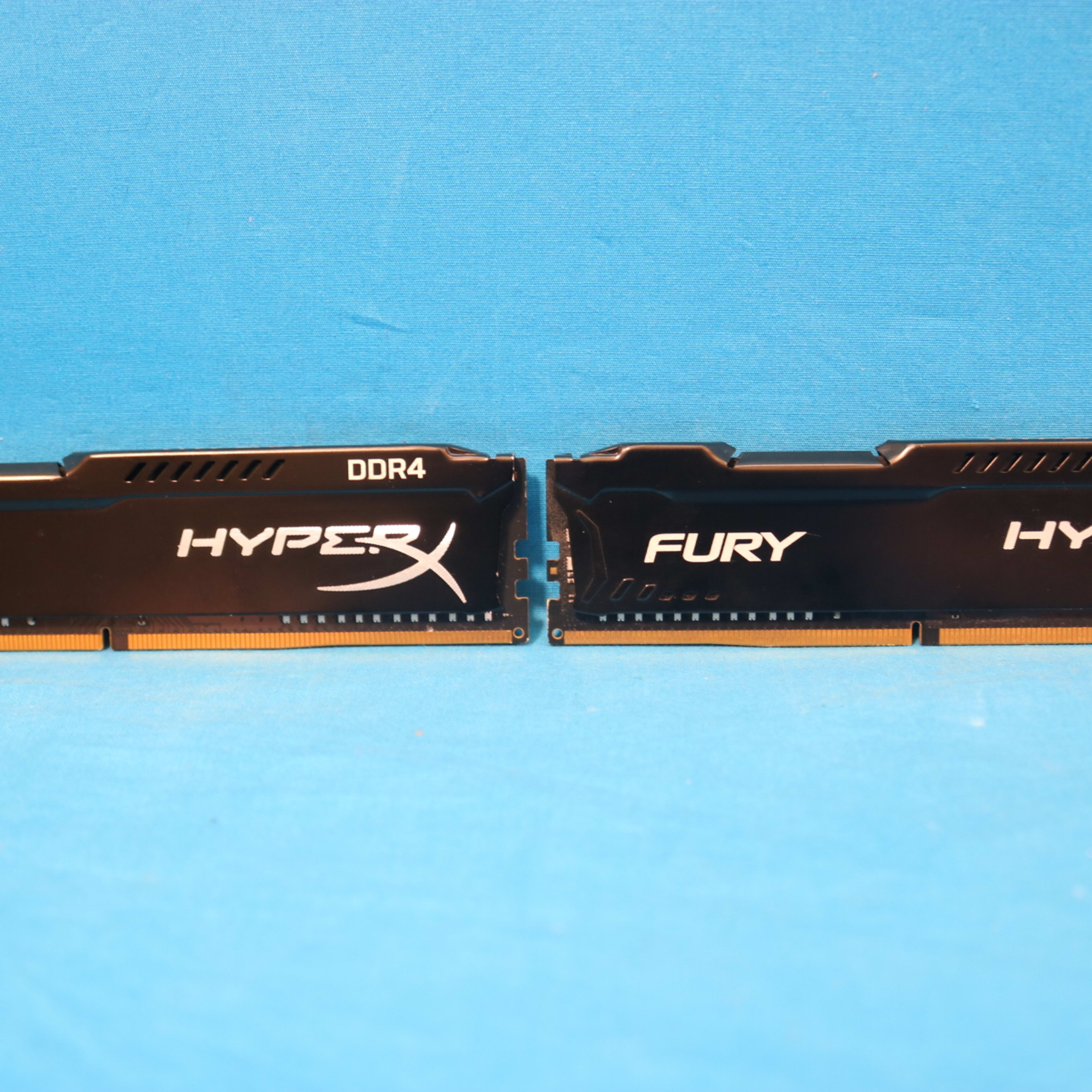 Kingston HyperX Fury 8GB (2x4GB) DDR4 2666MHz CL15 1.2V Desktop RAM HX426C15FBK2/8