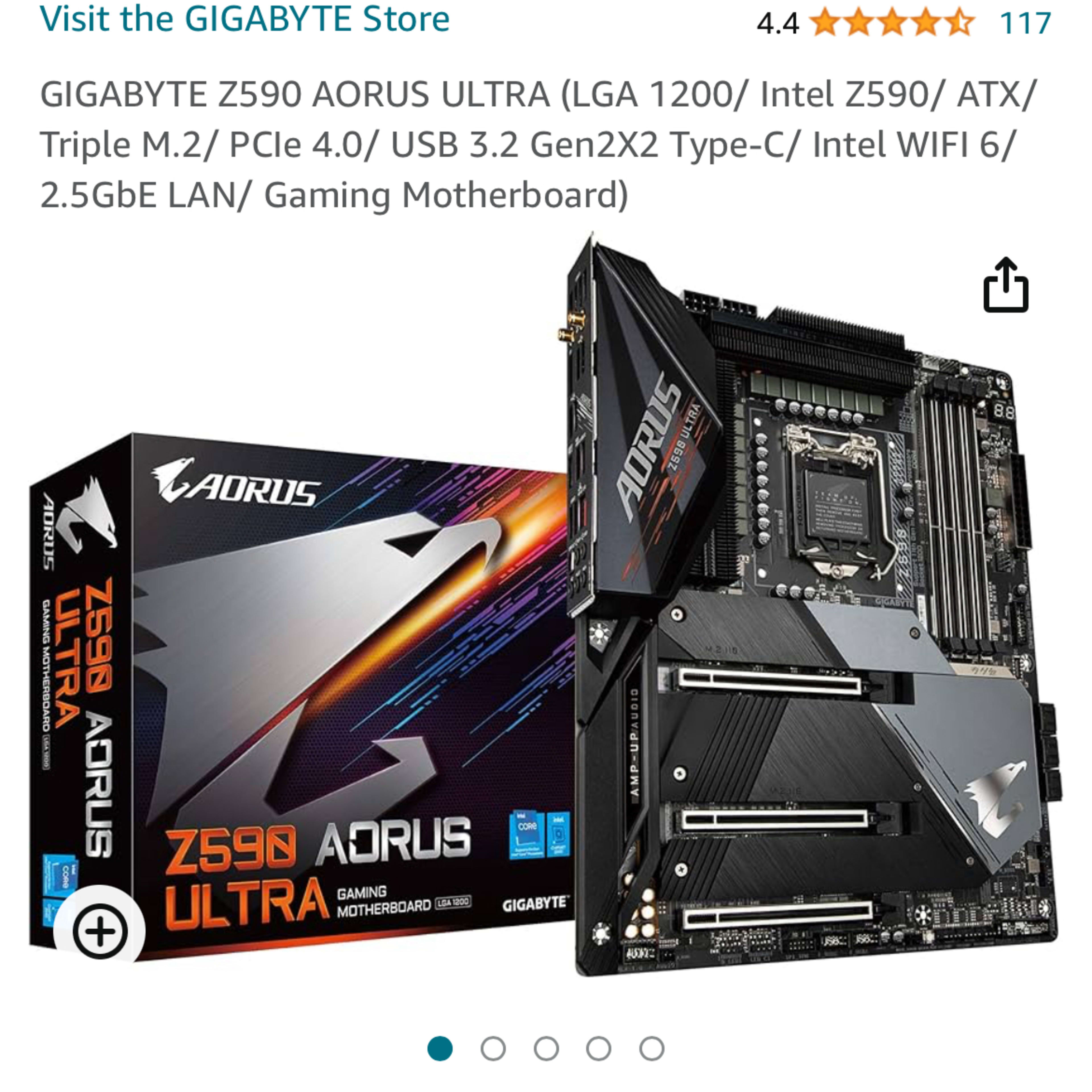 GIGABYTE Z590 AORUS ULTRA