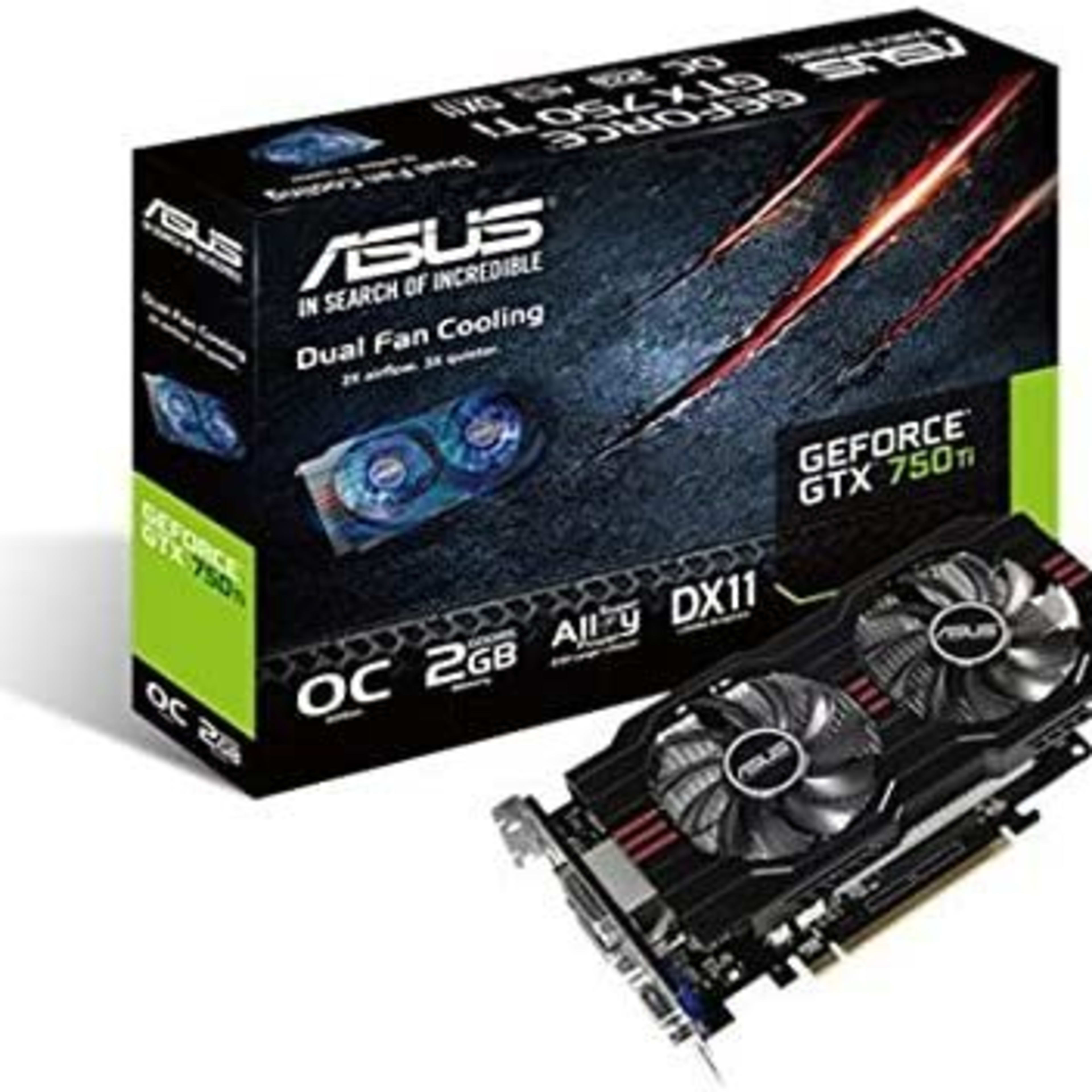 ASUS GeForce GTX 750Ti GDDR5 2GB Graphics Card GTX750TI-OC-2GD5