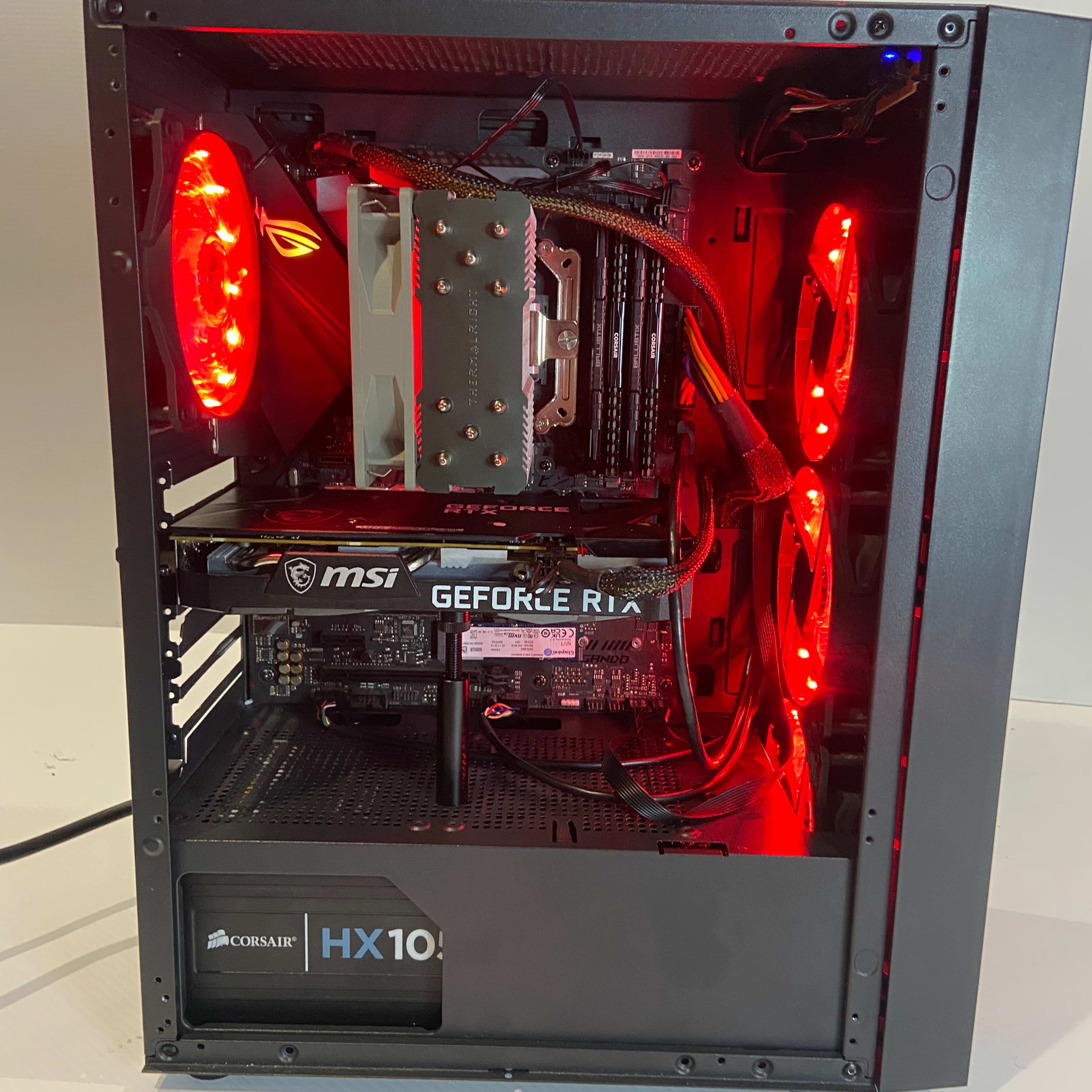 !USED! Ryzen 5 3600 | RTX 3060 | Red RGB