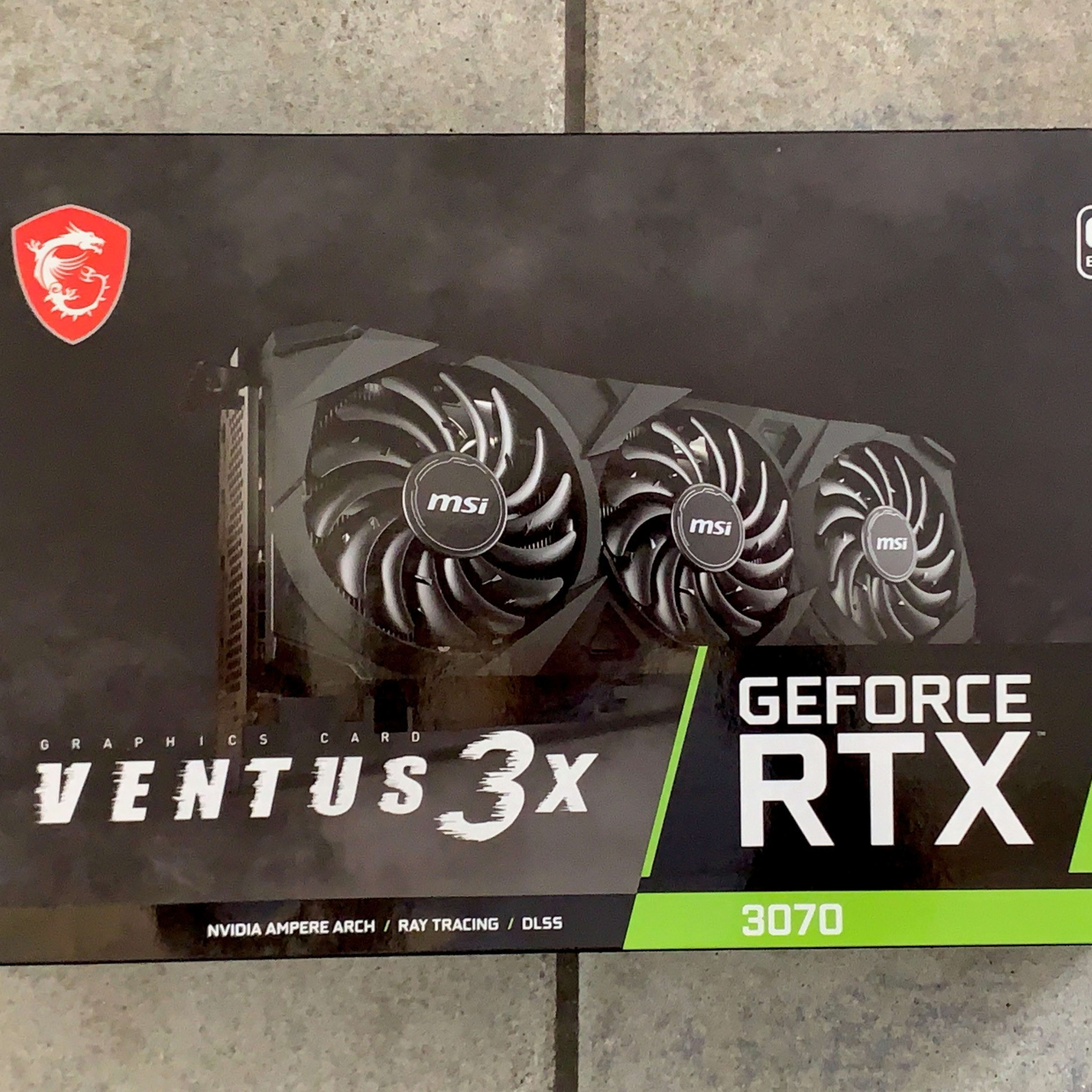 MSI GeForce RTX 3070 VENTUS 3X OC BV 8GB GDDR6 Graphics Card MSI GeForce RTX 3070 VENTUS 3X OC BV 8GB GDDR6 Graphics Card