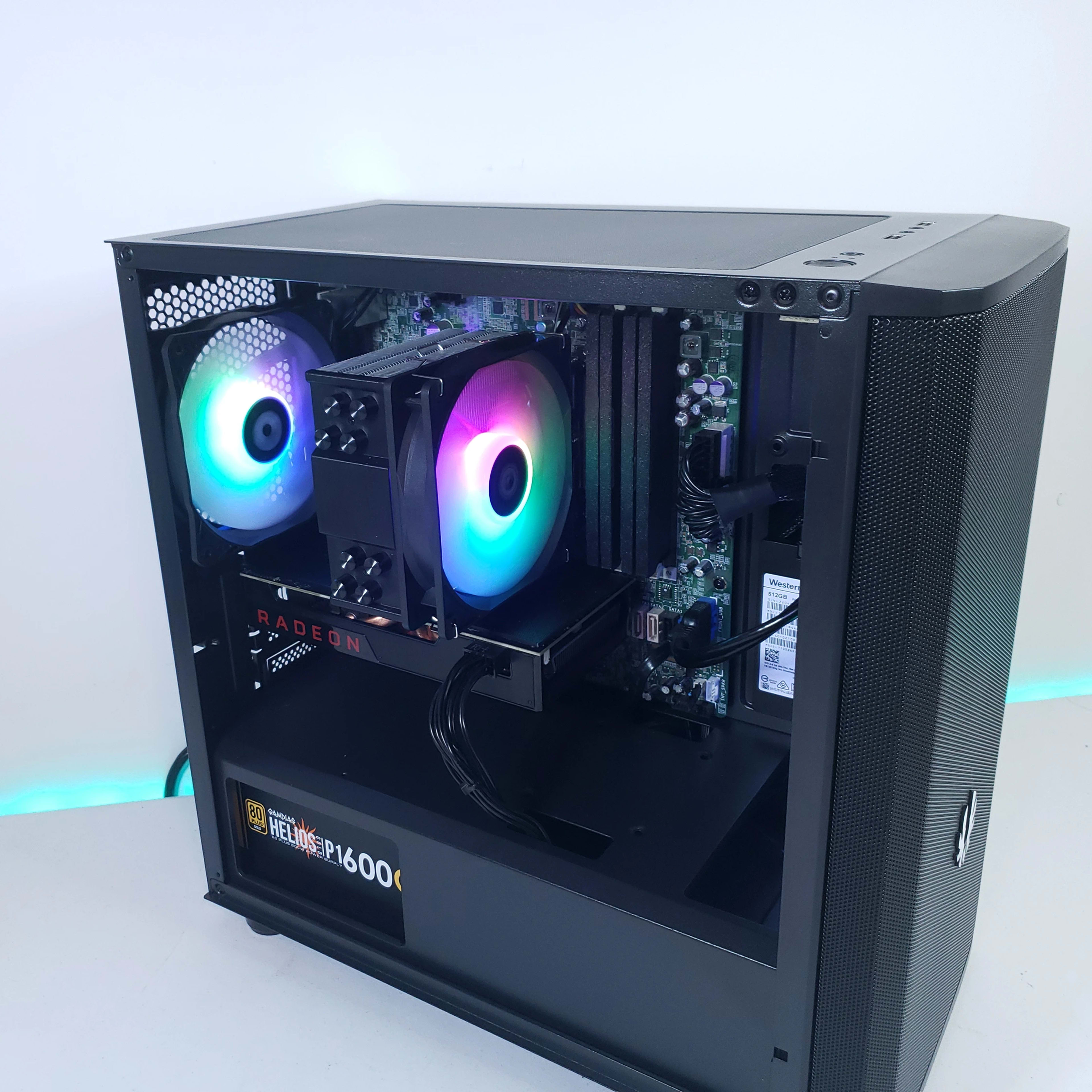 i7🚨Pro Edition Gaming PC | ⚙️RX580 | Custom RGB✨ |