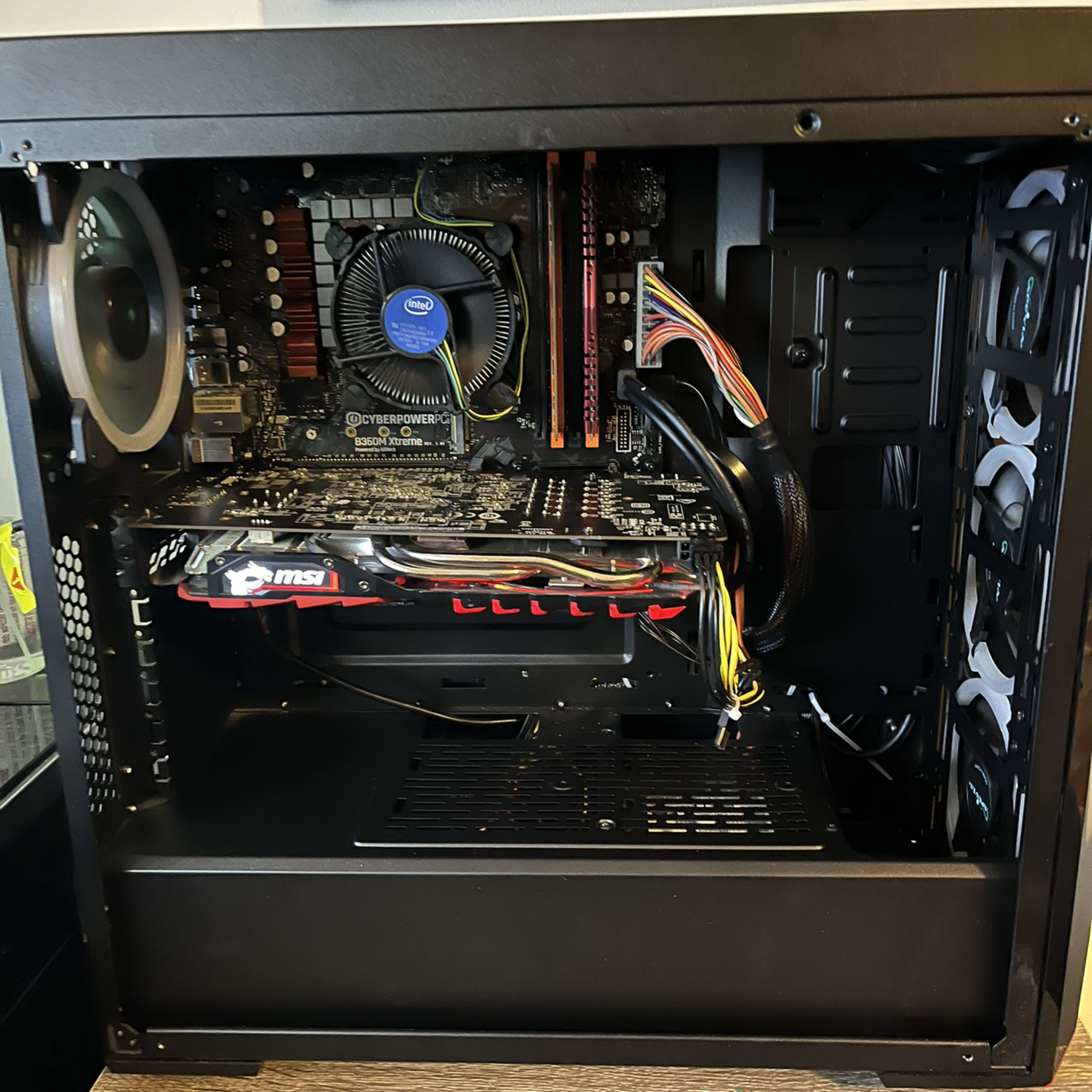 Cyberpower PC with an I5-9400f paired with an RX570 4gb with windows 11.