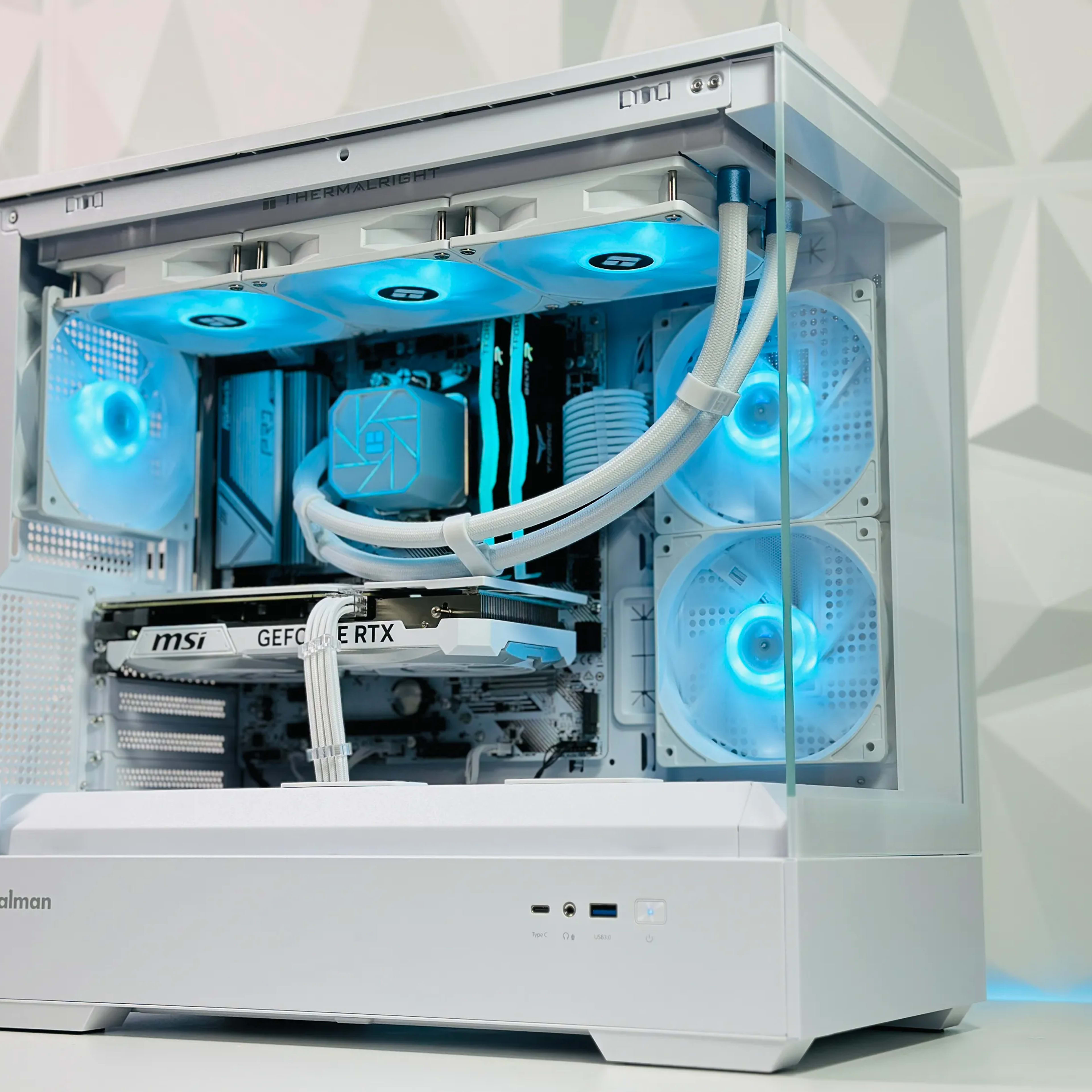 🎅🌨️⛄90° North Gaming PC❄️Nvidia RTX 4070 12GB❄️AMD Ryzen 7 5800X 8 core❄️32GB DDR4❄️1TB NVME