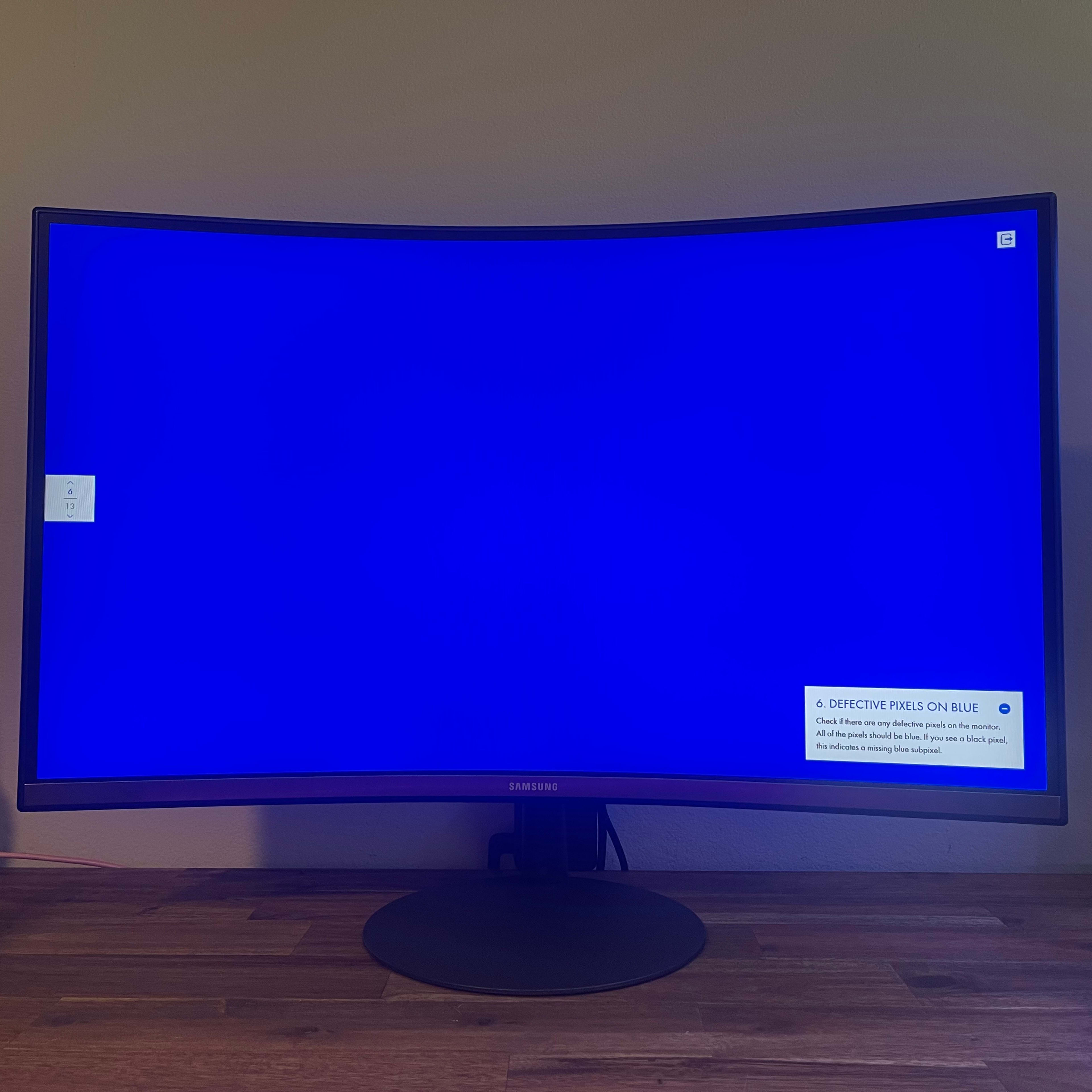 Samsung - T55 27" Curved Monitor, 1080P, 75hz, LC27T550FDNXZA