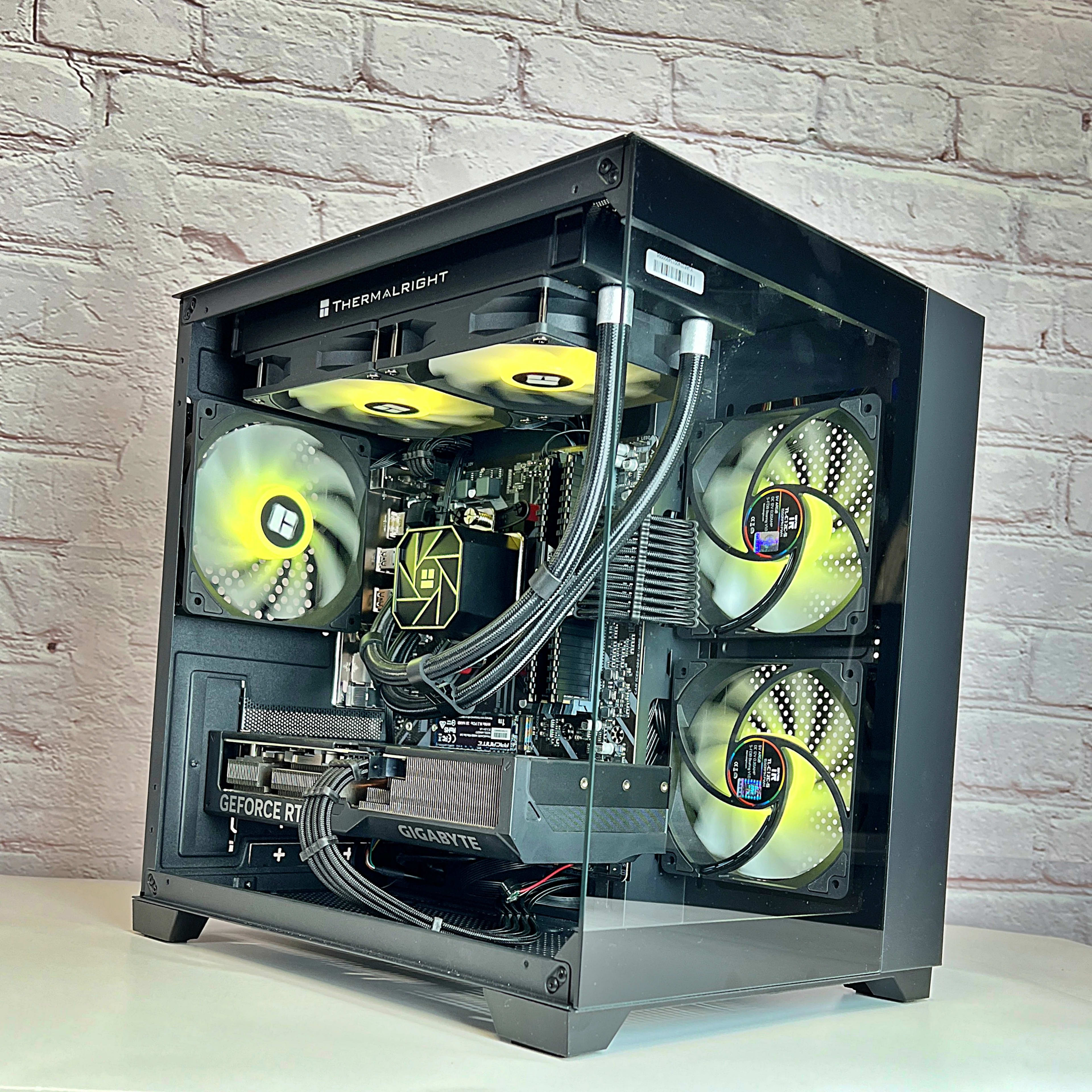 Liquid Cooled RTX 4070 Ryzen 5 5600X 32GB RAM 1TB M.2 Win 11 Gaming PC