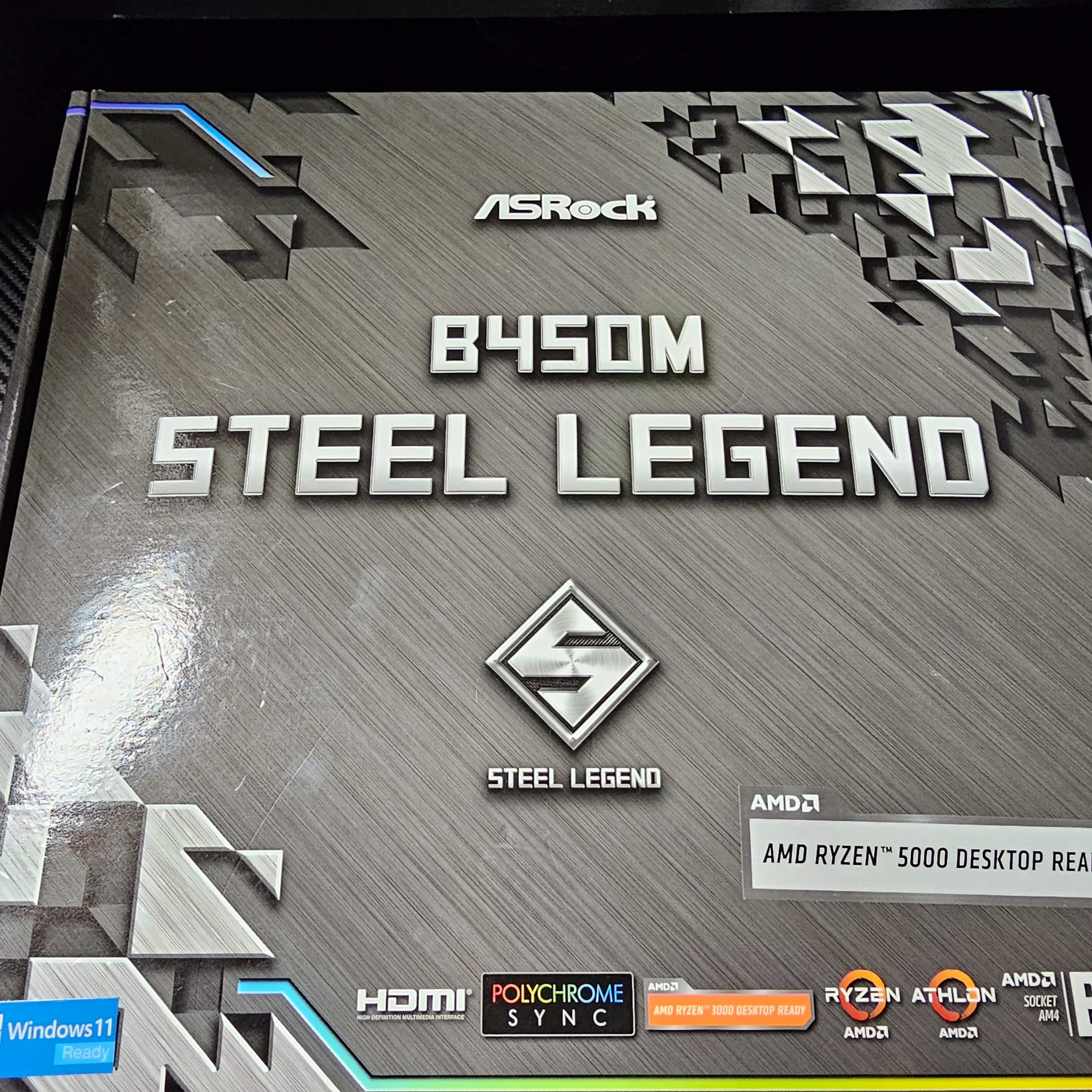 ASROCK B450M STEEL LEGEND