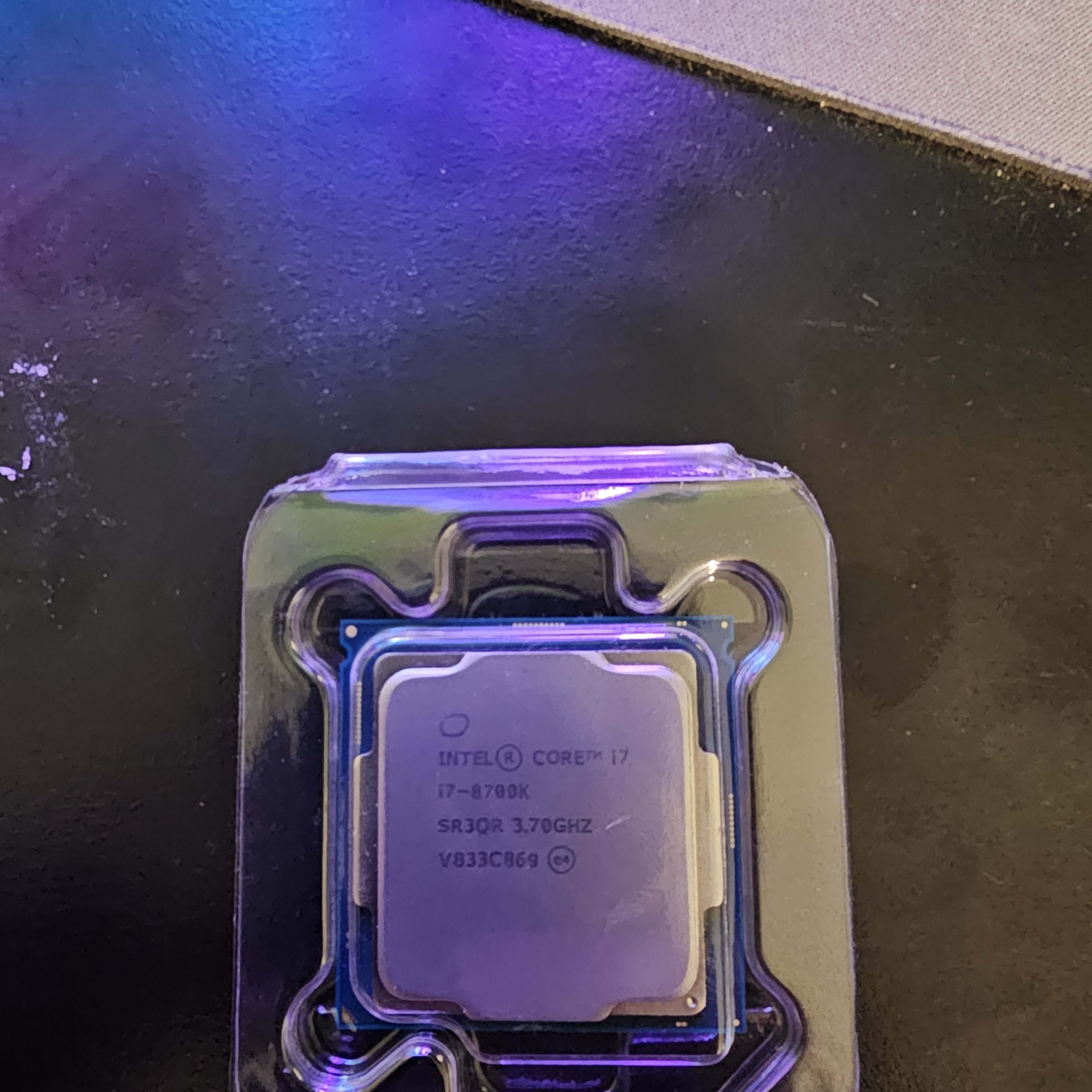 Intel i7-8700k 3.70GHz CPU