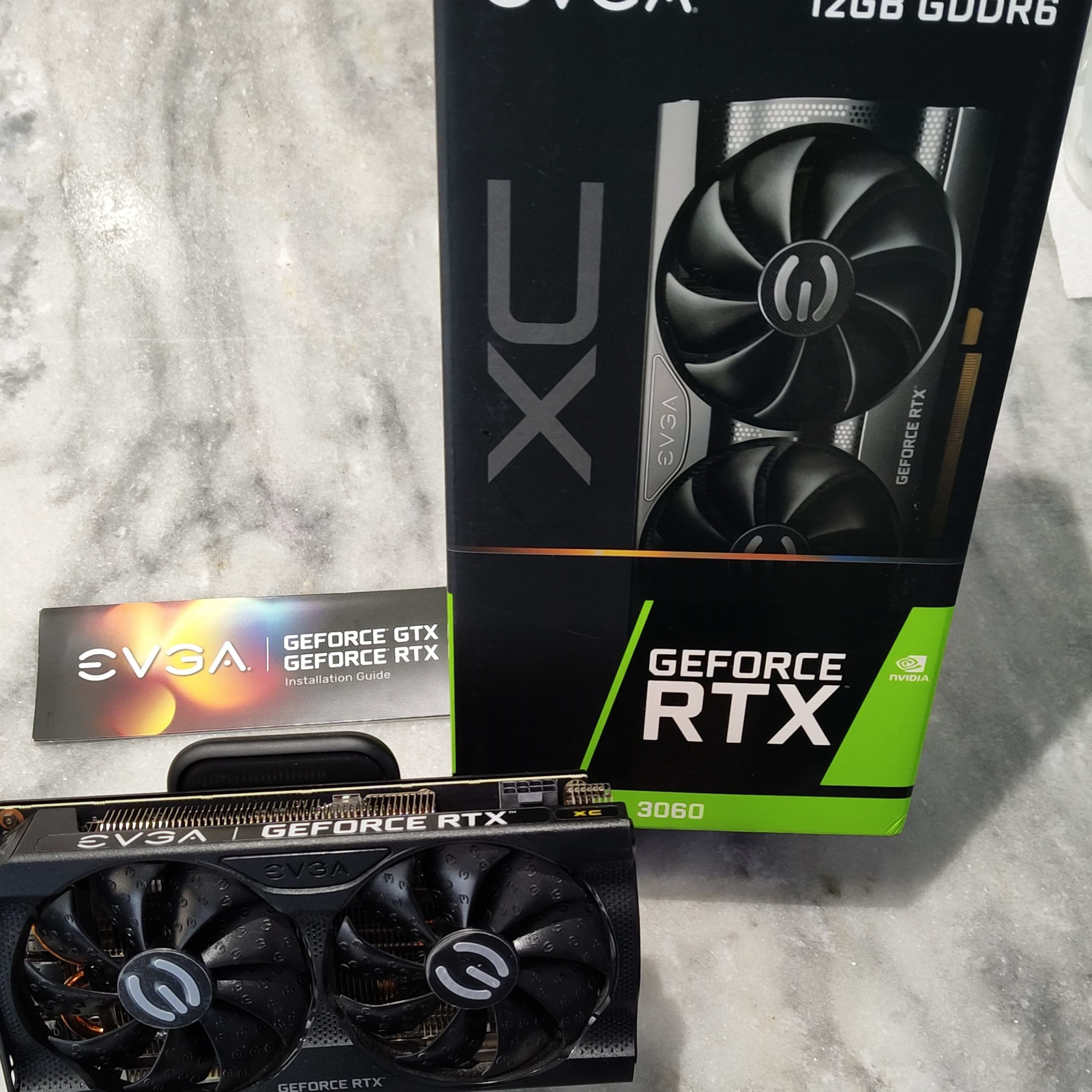 RTX 3060 EVGA 12 GB GDDr6