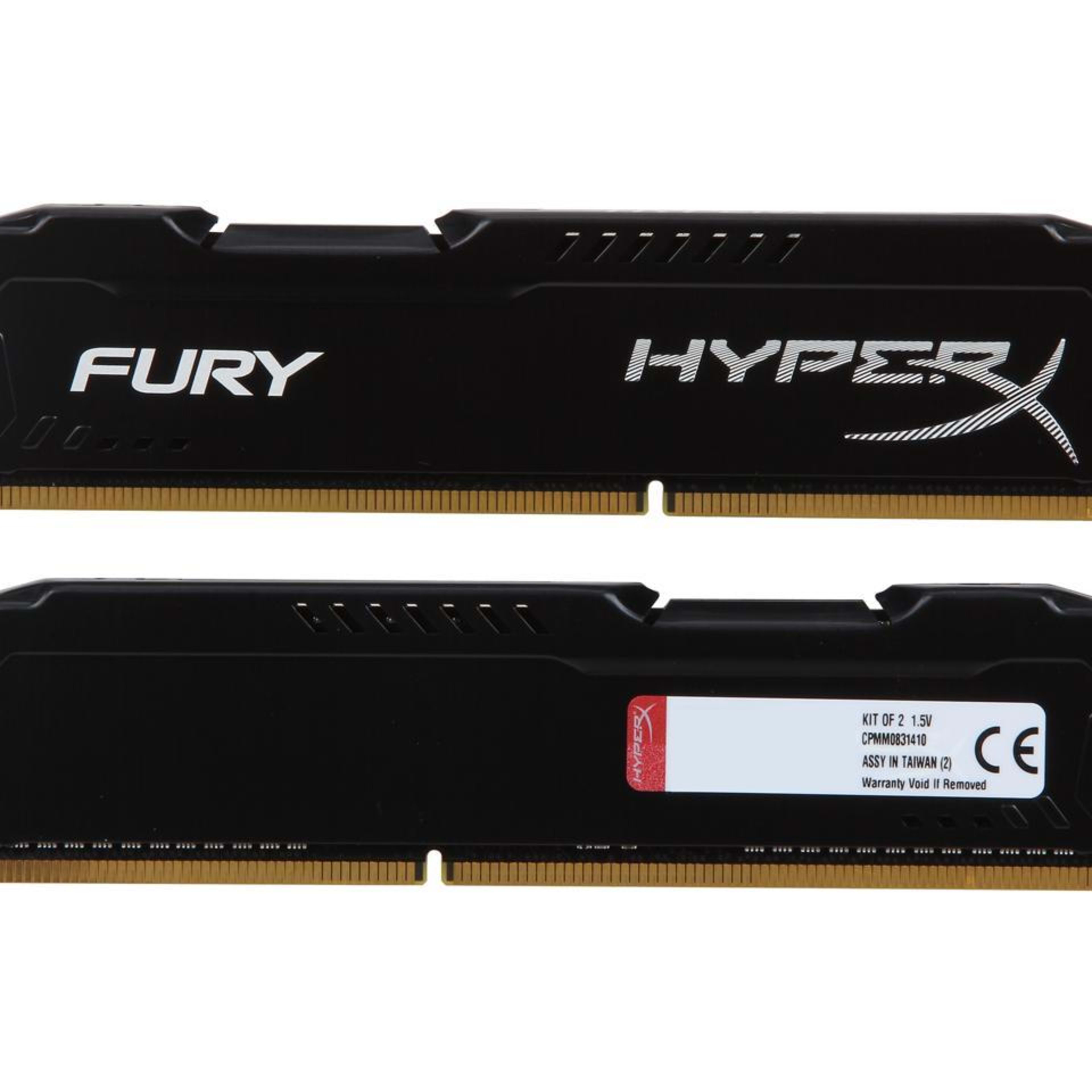 Kingston HyperX FURY Black Series 8GB 1333MHz DDR3 CL9 DIMM (Kit of 2x 4GB) memory