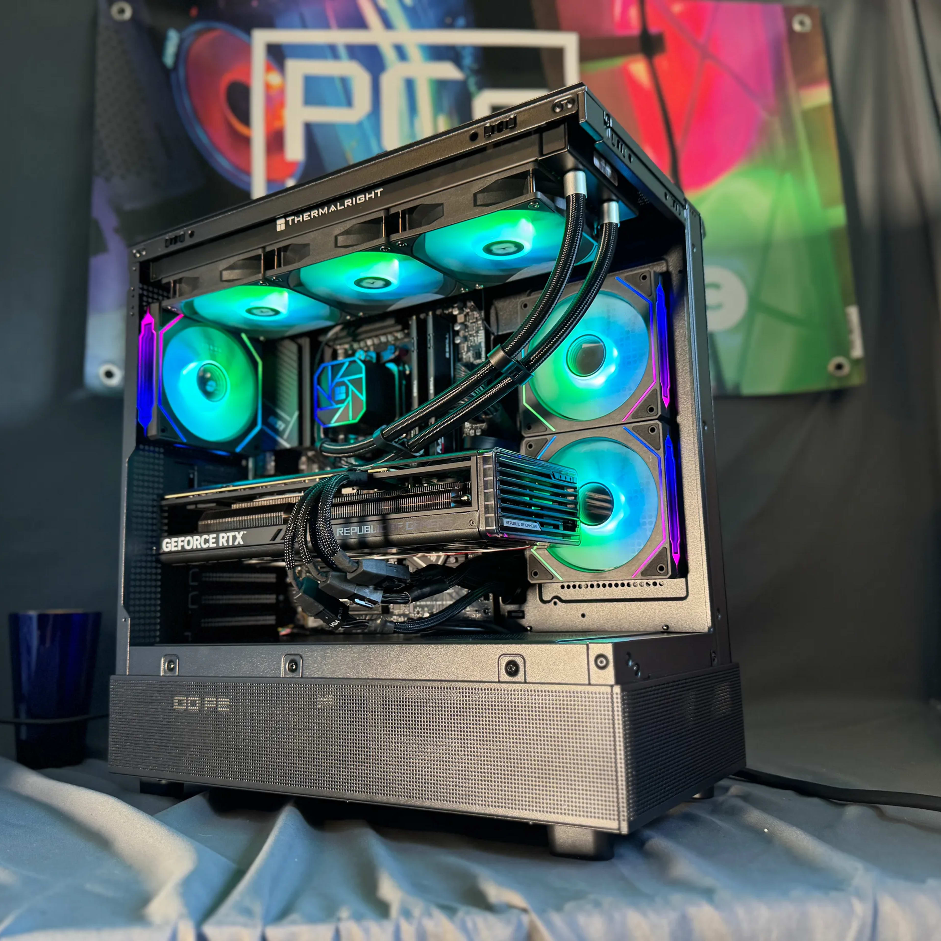 RTX 4070TI Strix Ryzen 7700X Gaming PC