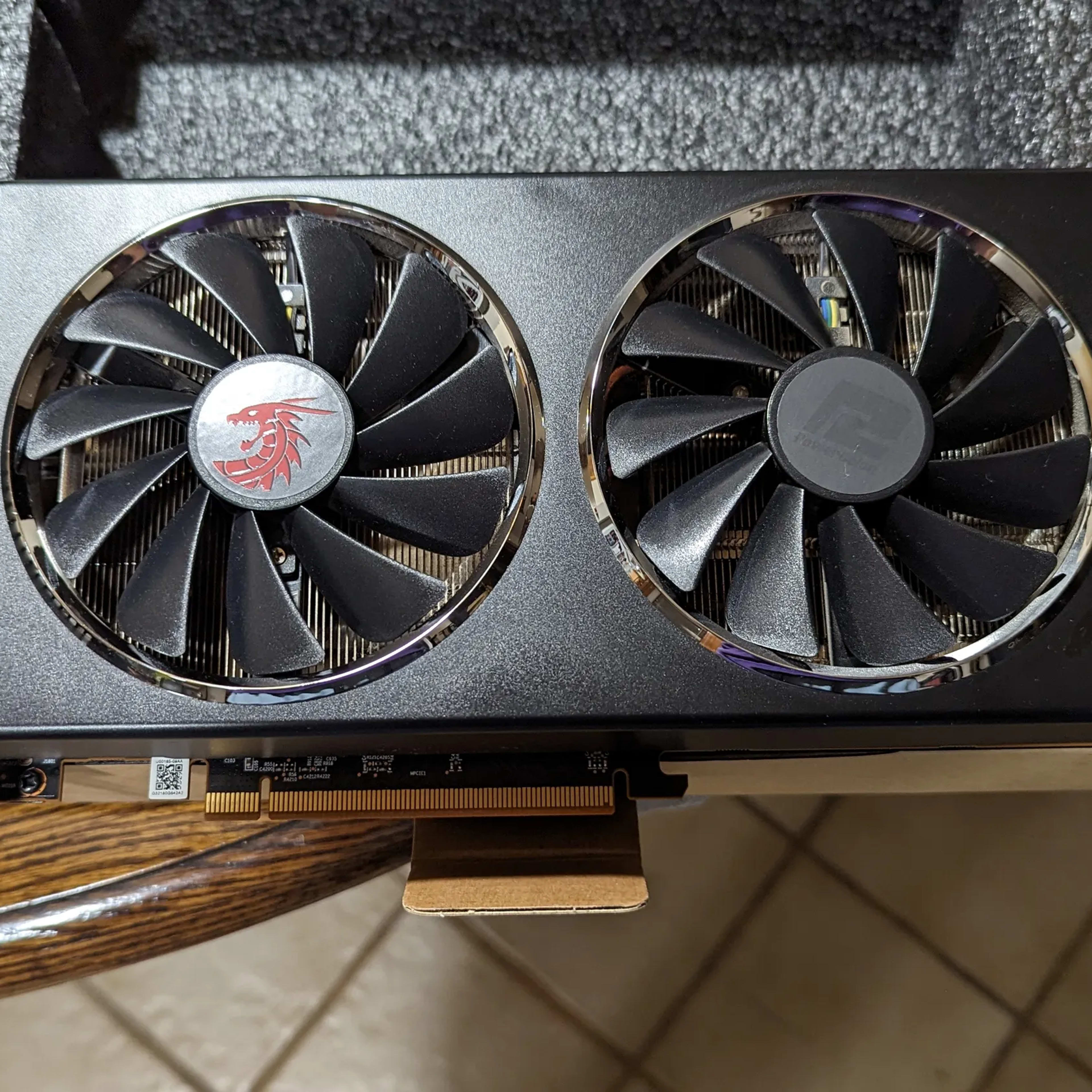 Powercolor Red Dragon AMD 5700XT Used known working owned by me Jawa