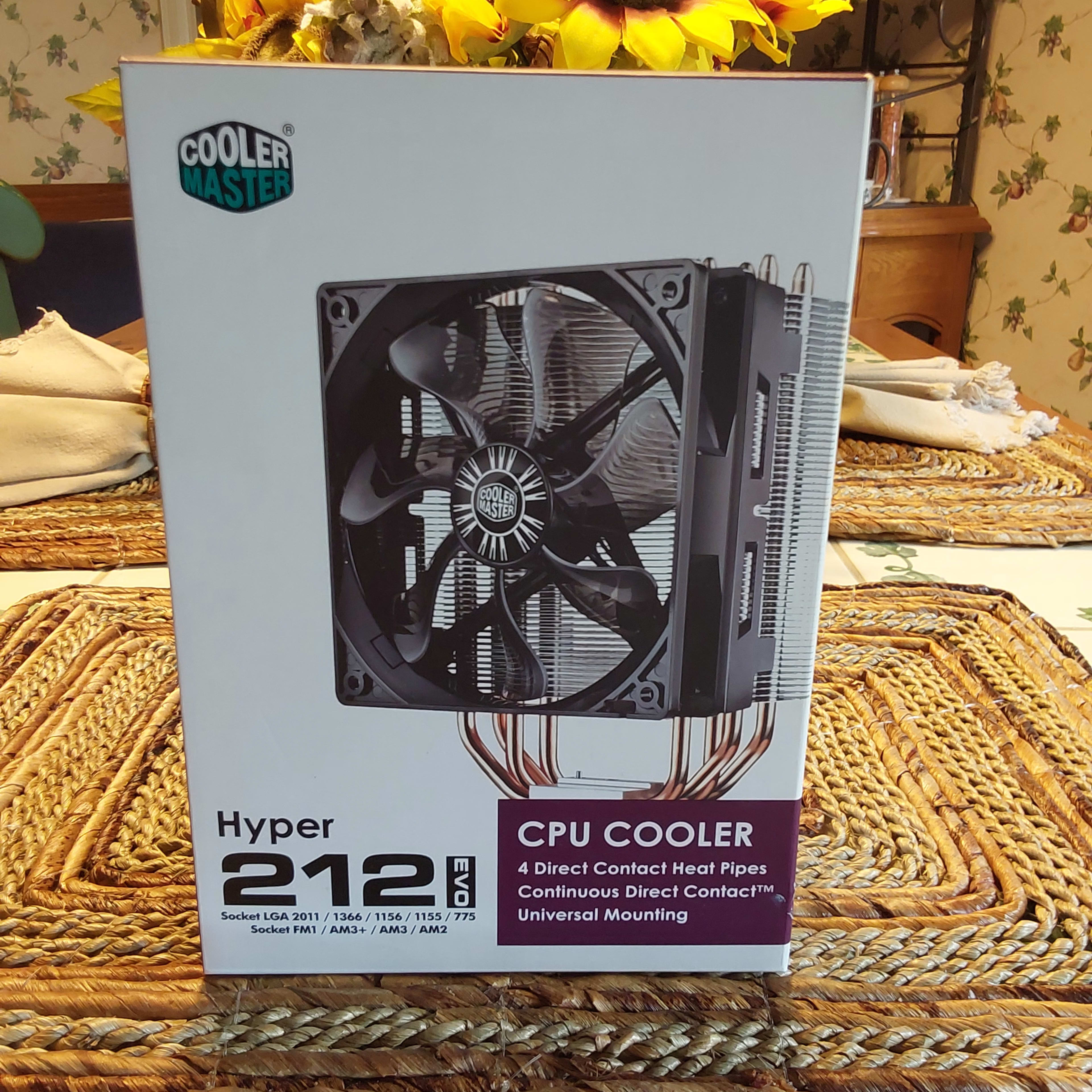 Cooler Master Hyper 212 EVO CPU Cooler Model RR212E20PKR2 on Jawa