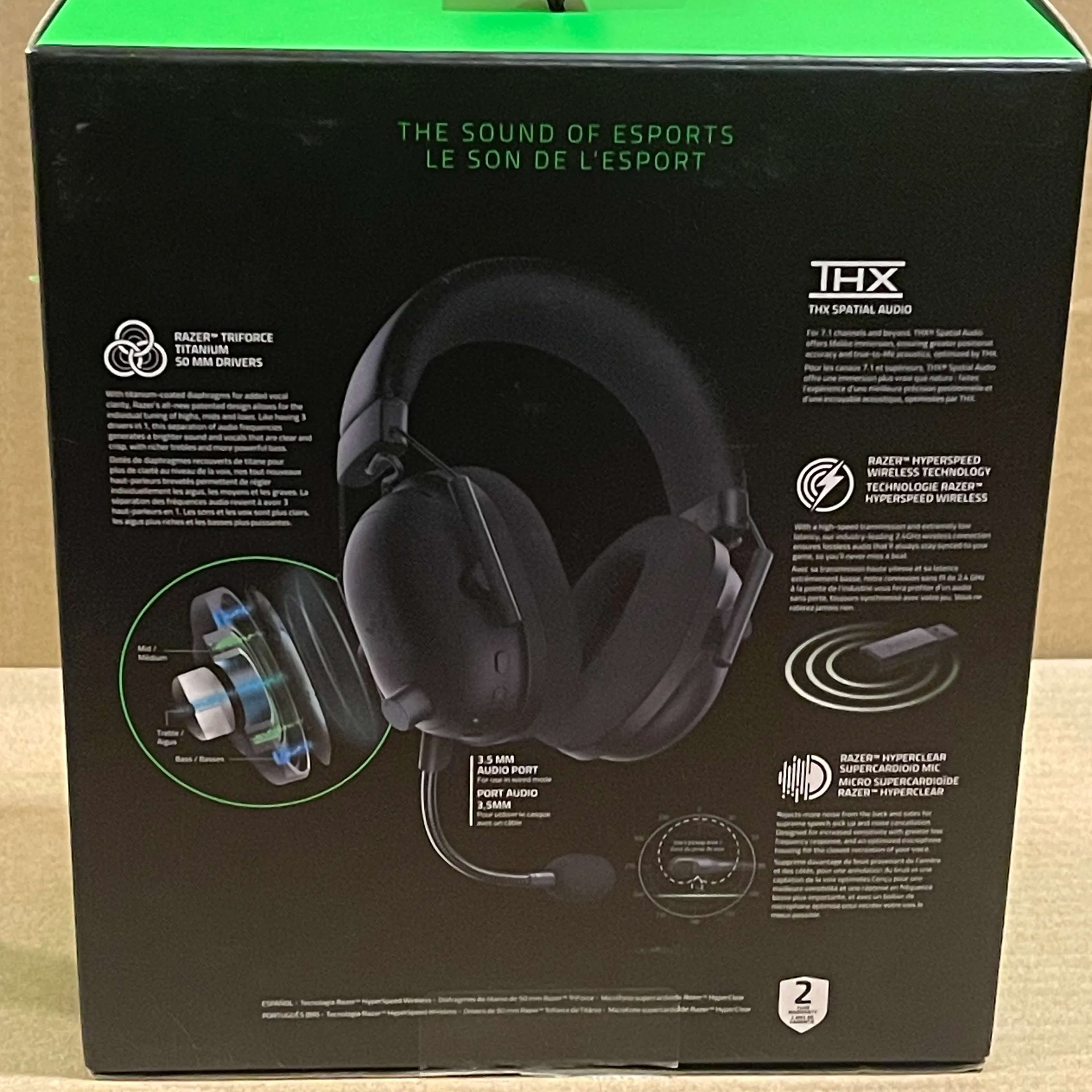 Used, Razer BlackShark V2 Pro Wireless Gaming Headset