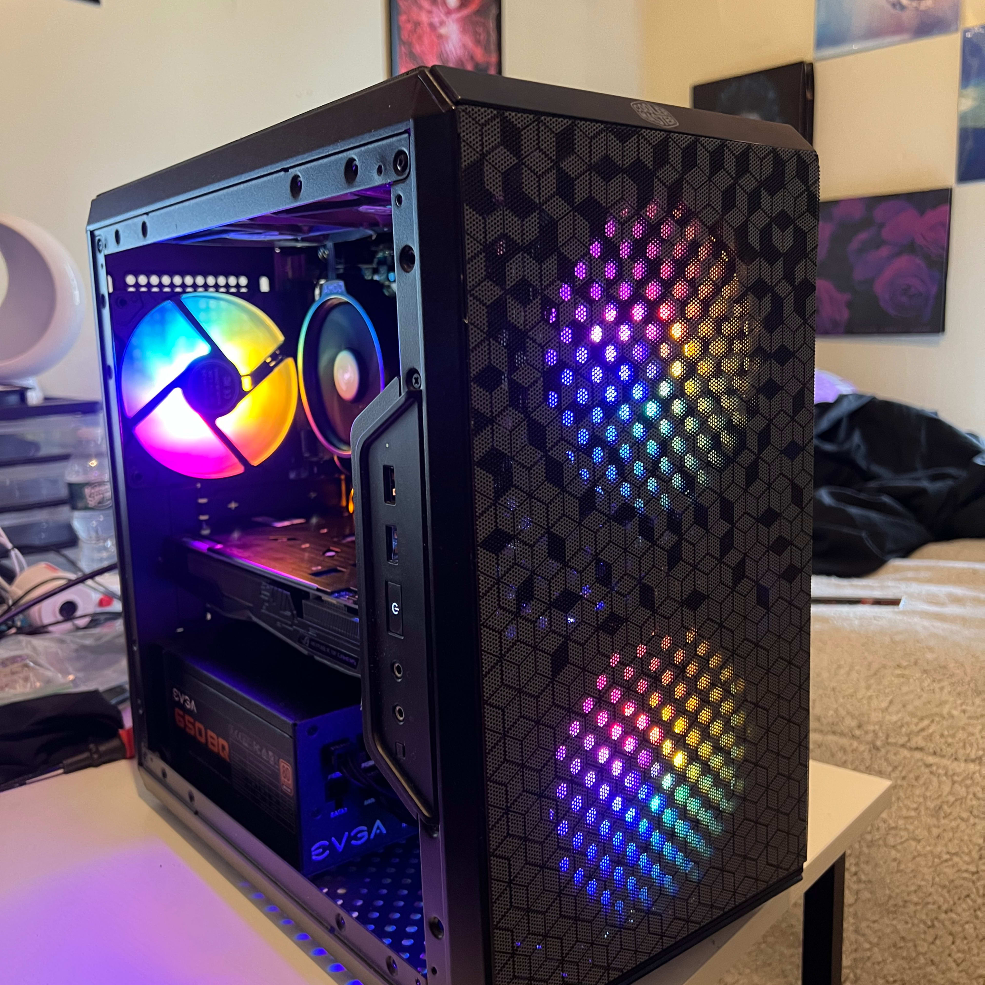 Mini Gaming PC | Ryzen 3 2200G | GTX Strix 1060 6GB | 16GB RAM | 512GB SSD | Windows 11 Pro