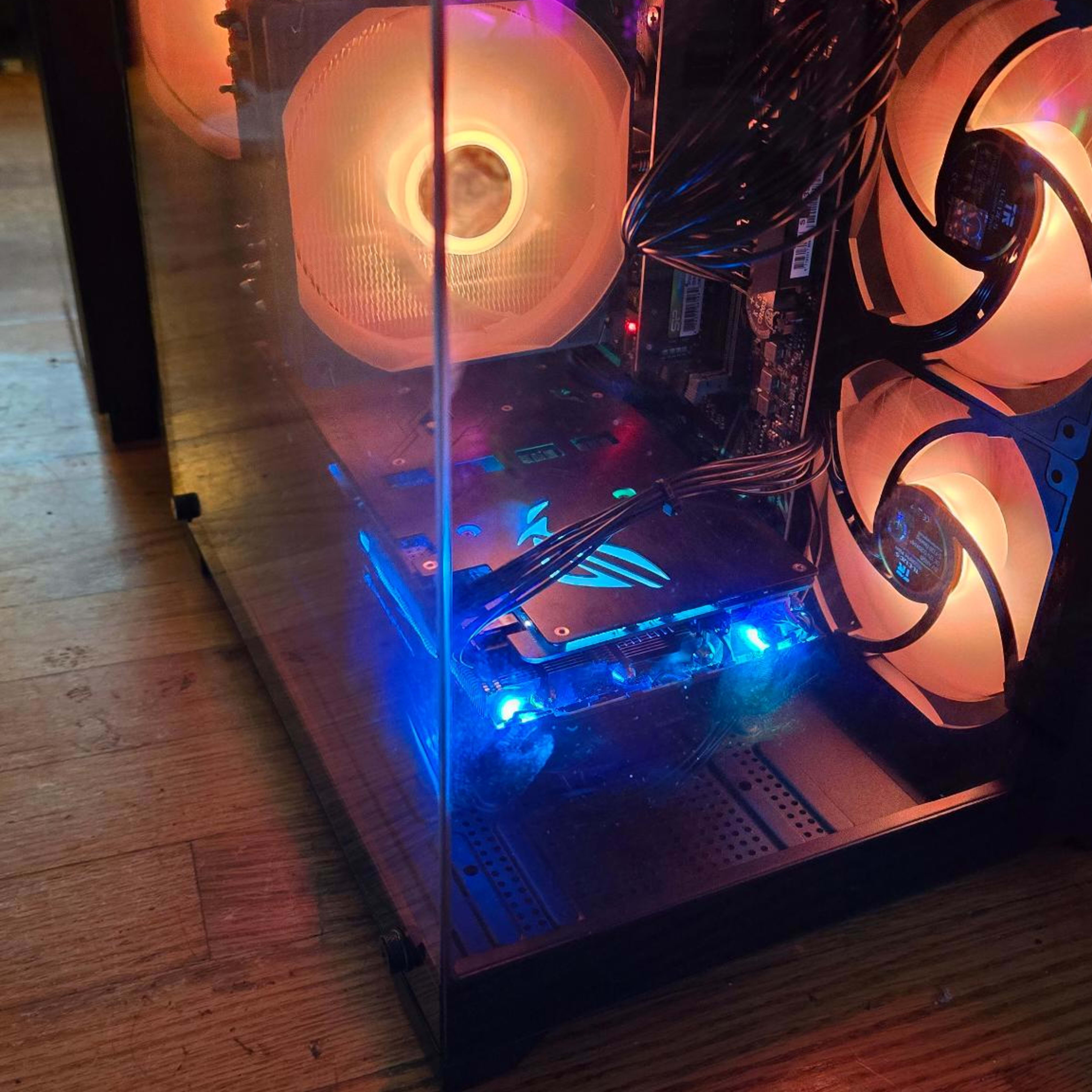 Entry Level Gaming PC With RGB Used With Some New Parts