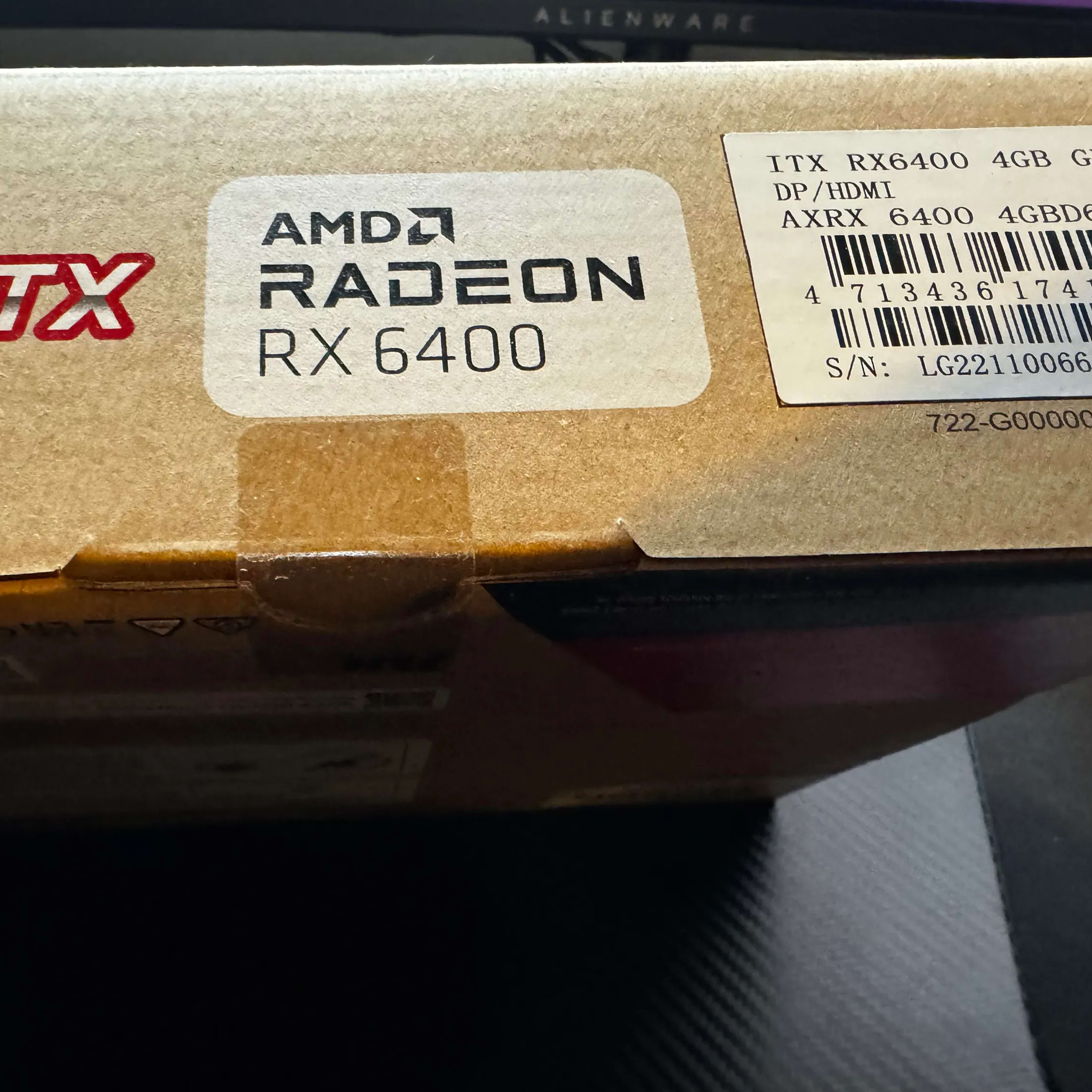BNIB PowerColor AMD Radeon RX 6400 ITX Graphics Card with 4GB GDDR6 Memory