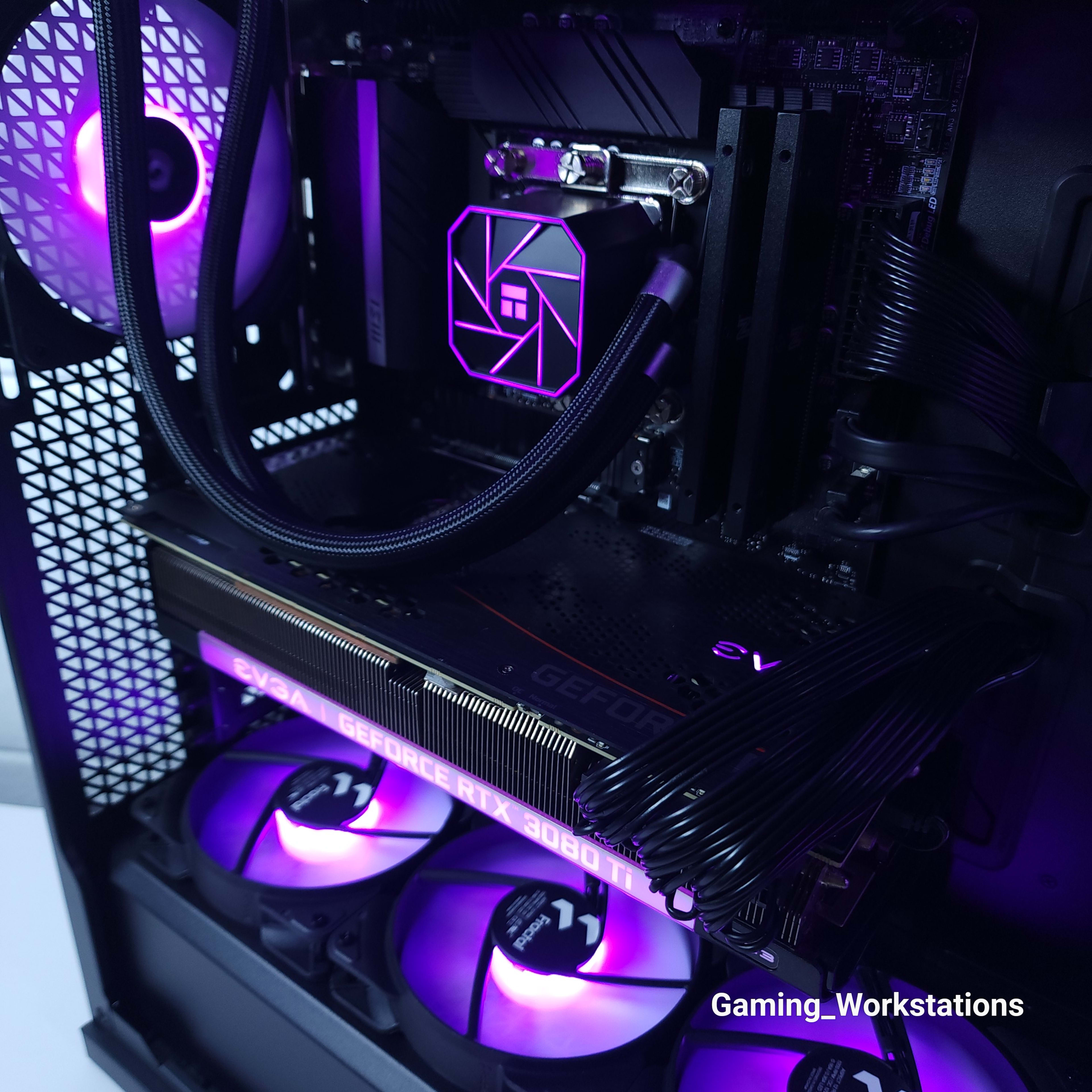 💜🖤1440p Gaming | RTX 3080 Ti FTW3 | Intel Core i5 12600KF | 32GB 3200MHz | 1TB M.2 NVMe SSD Gen 4