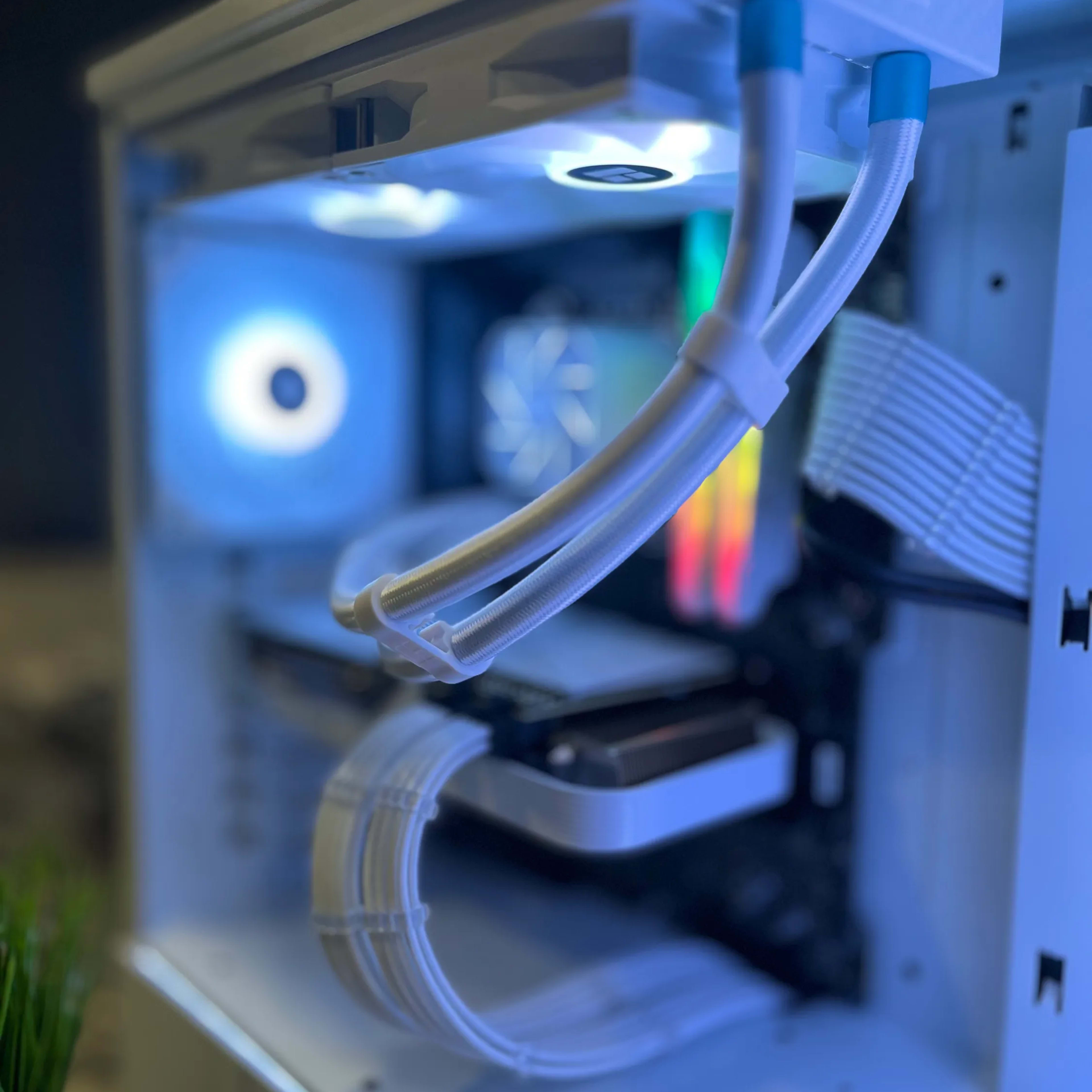 White RGB Gaming PC: i7-10700KF, ASUS RTX 3060 Ti OC 8 GB Graphics Card, 32GB Of Ram & 1TB NVME