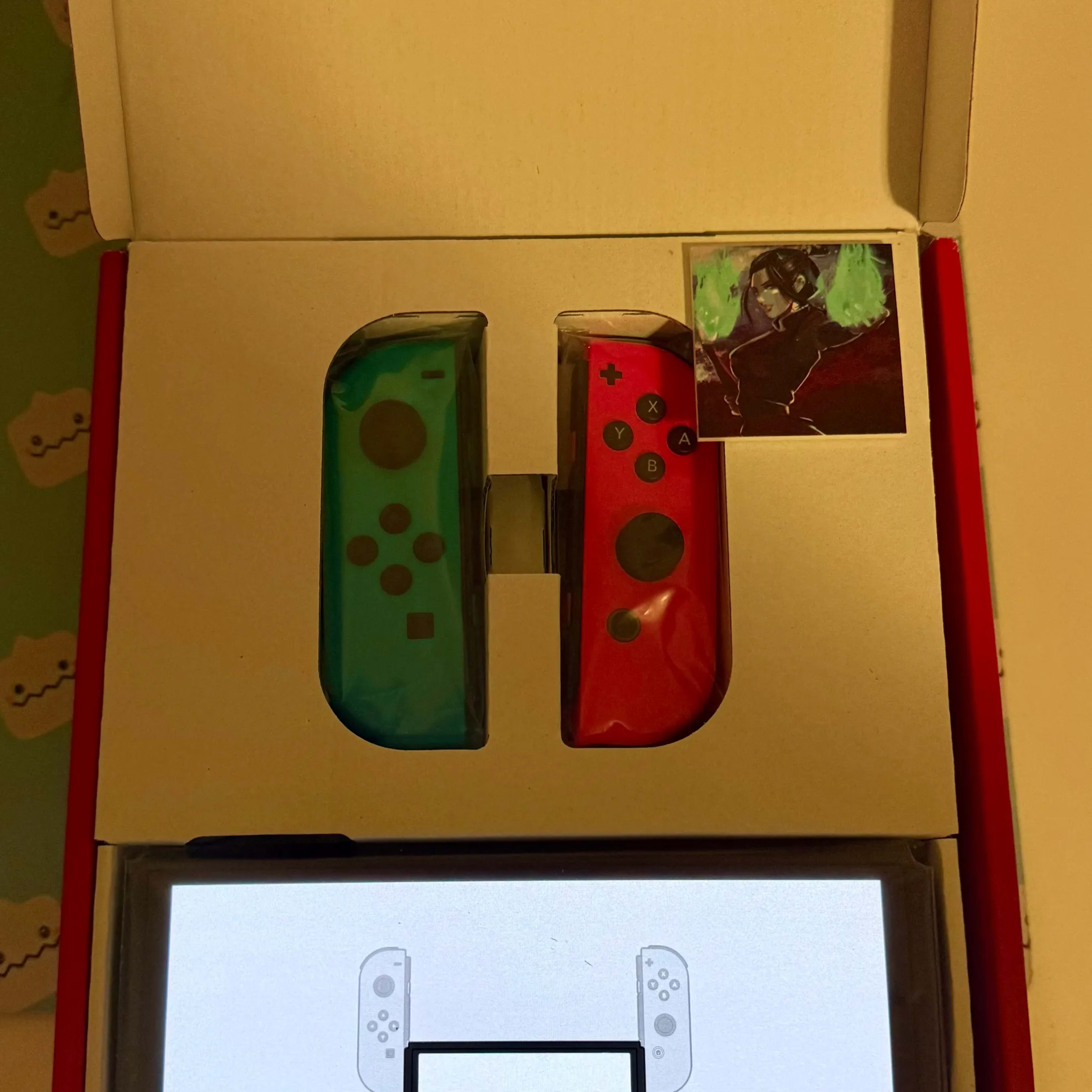 Nintendo Switch – OLED Model w/ Neon Red & Neon Blue Joy-Con Nintendo Switch – OLED Model w/ Neon Red & Neon Blue Joy-Con