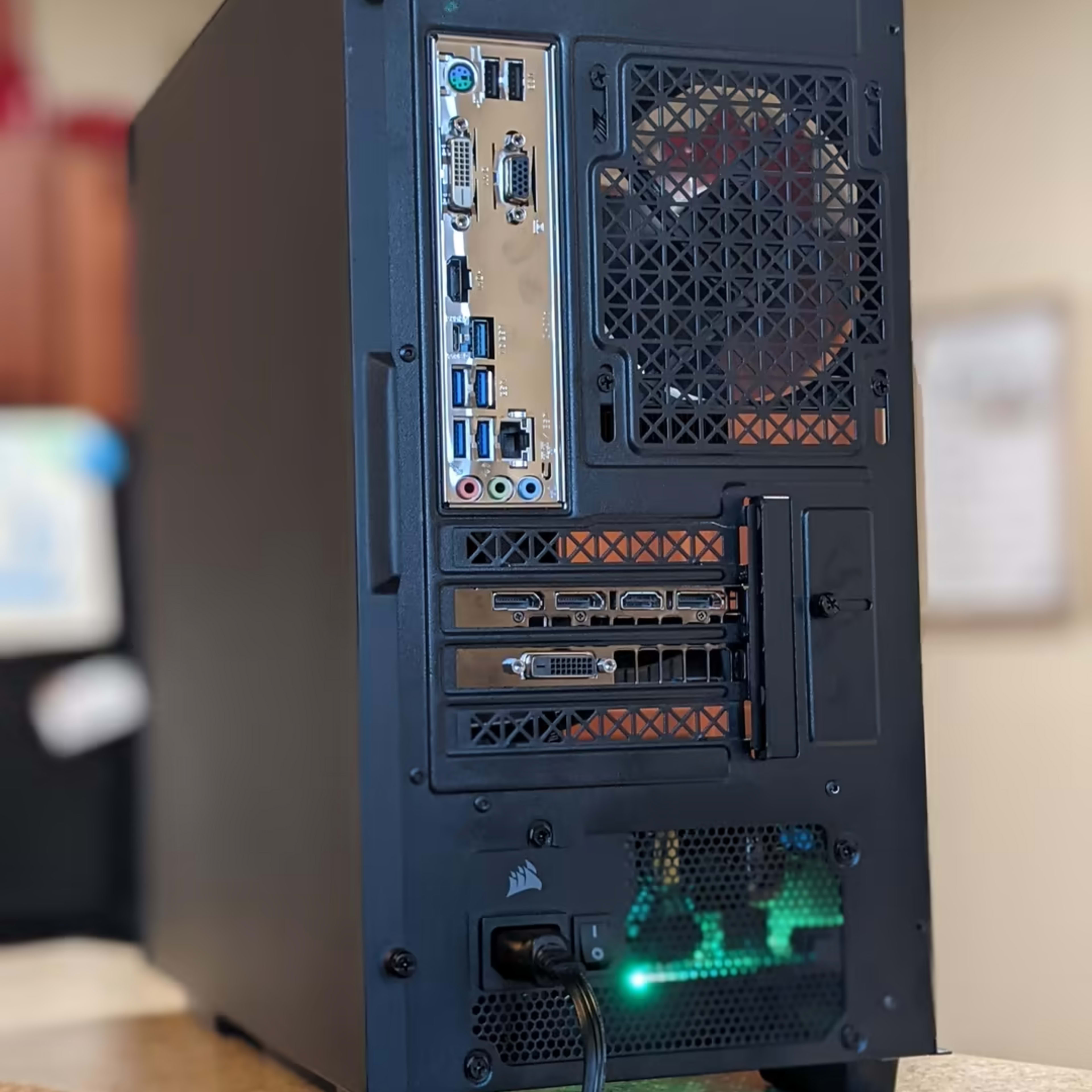 Stealth Black Ryzen Gaming PC -Ryzen 5 1600 - GTX 1060 6GB Stealth Black Ryzen Gaming PC -Ryzen 5 1600 - GTX 1060 6GB