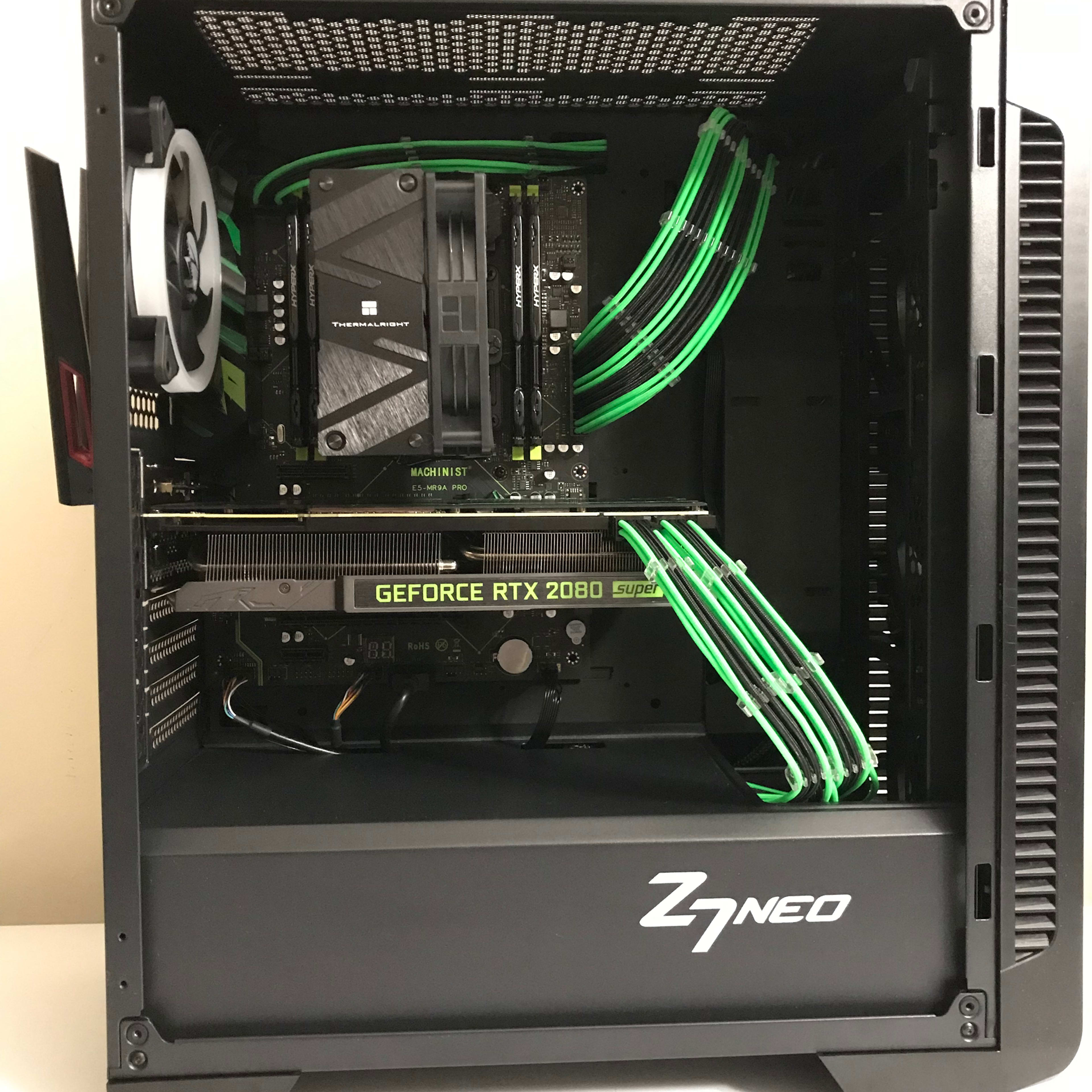 RTX 2080 Super Mean Green 16 core Xeon Streaming/Gaming 
