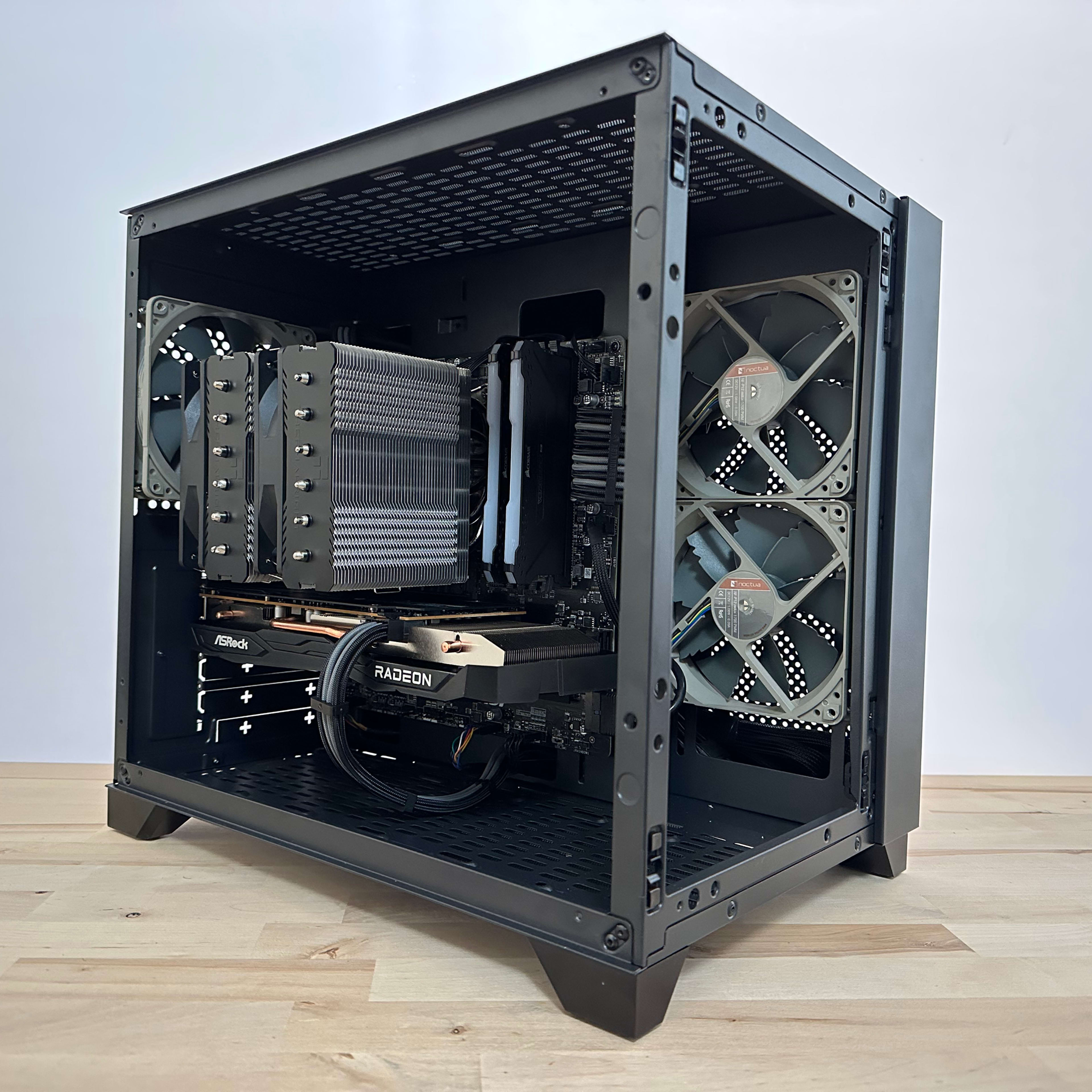 Gunmetal Grey Mid-Range PC (AMD Ryzen 5 5600X | Radeon RX 6650 XT 