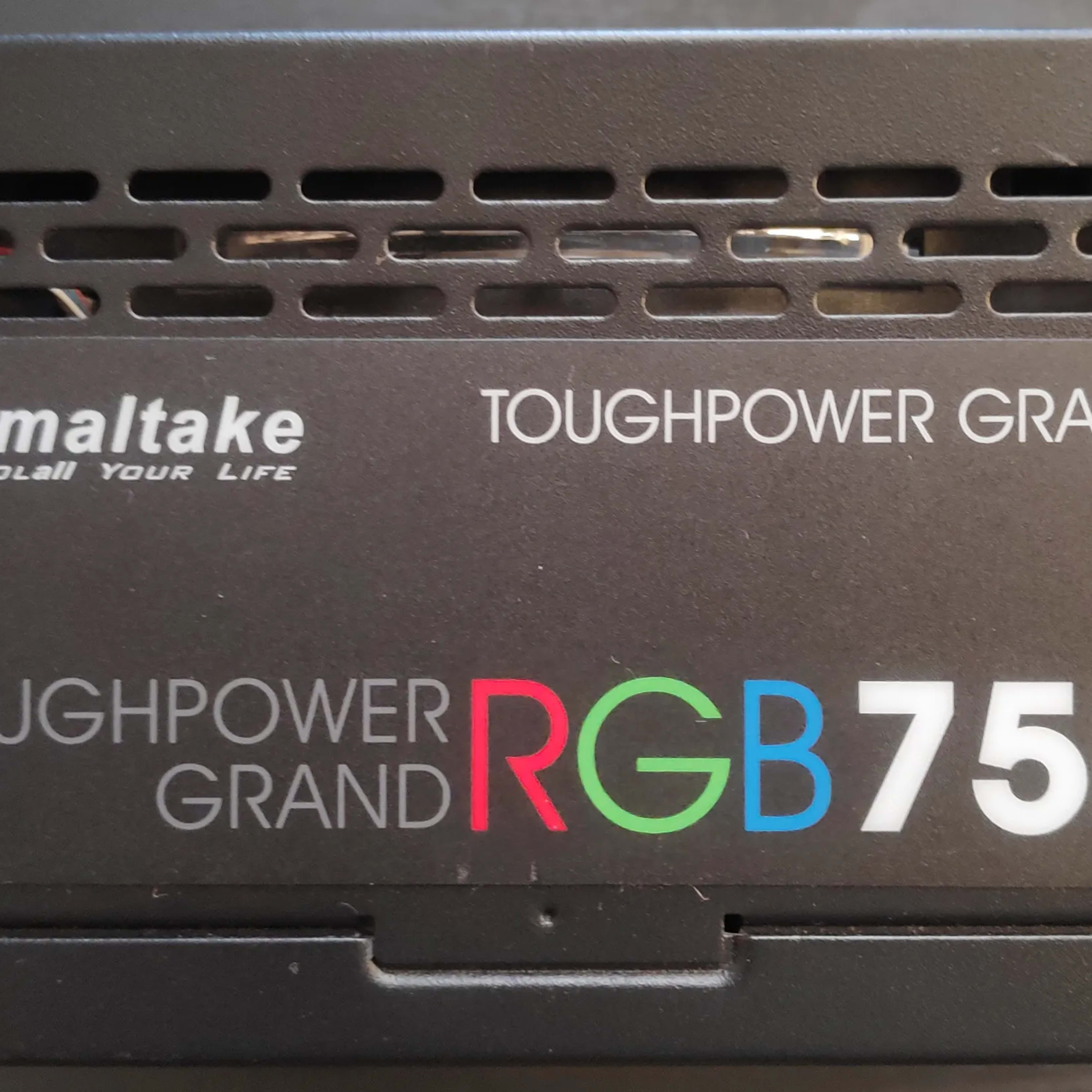 Thermaltake Toughpower Grand RGB 750W, Fully Modular 80 Plus Gold Power Supply