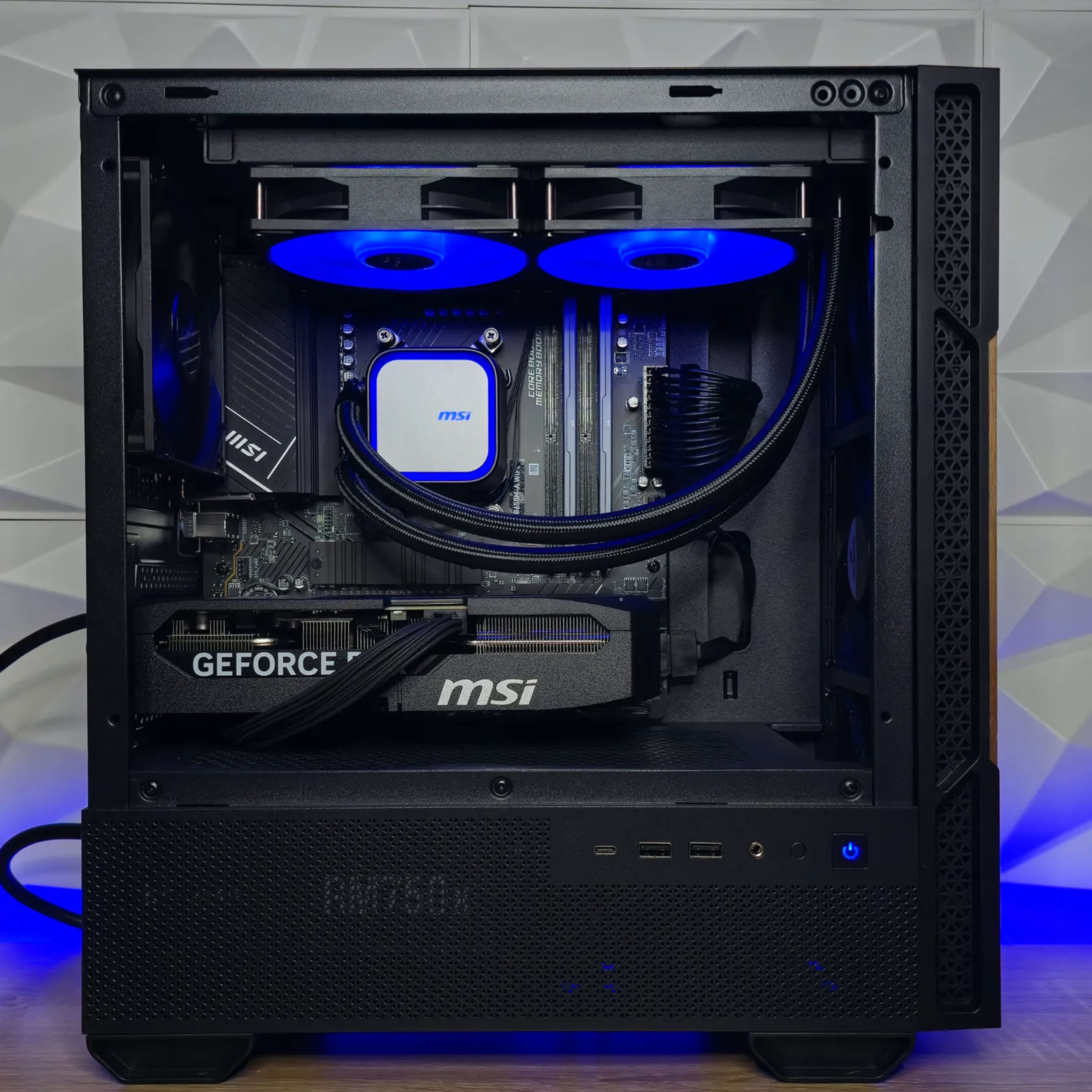 New GeForce RTX 5070 with AMD Ryzen 7600x 32GB DDR5 RAM WiFi New GeForce RTX 5070 with AMD Ryzen 7600x 32GB DDR5 RAM WiFi