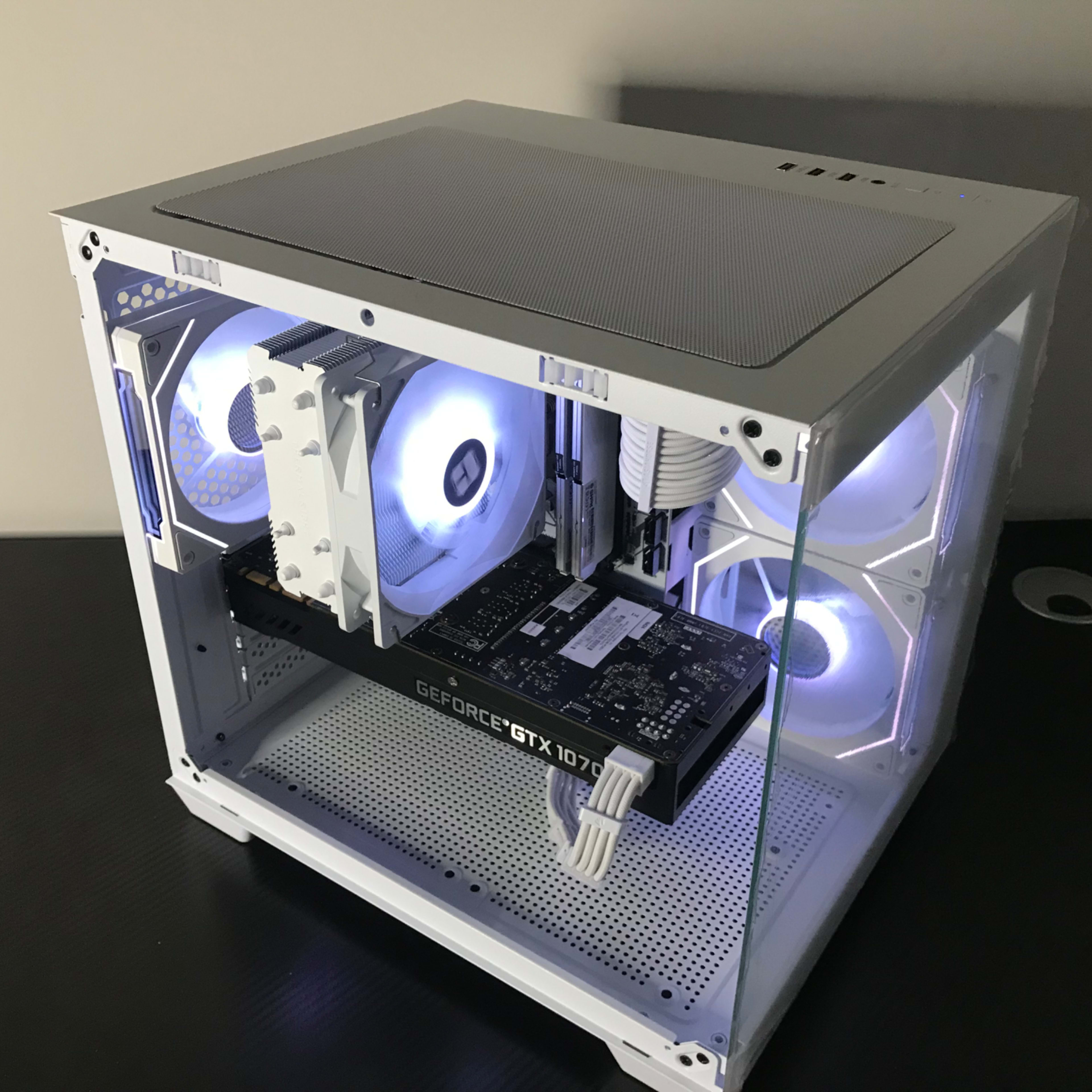 ❄️Custom White Gaming PC❄️ – GTX 1070 & Ryzen 5 2600 ❄️Custom White Gaming PC❄️ – GTX 1070 & Ryzen 5 2600