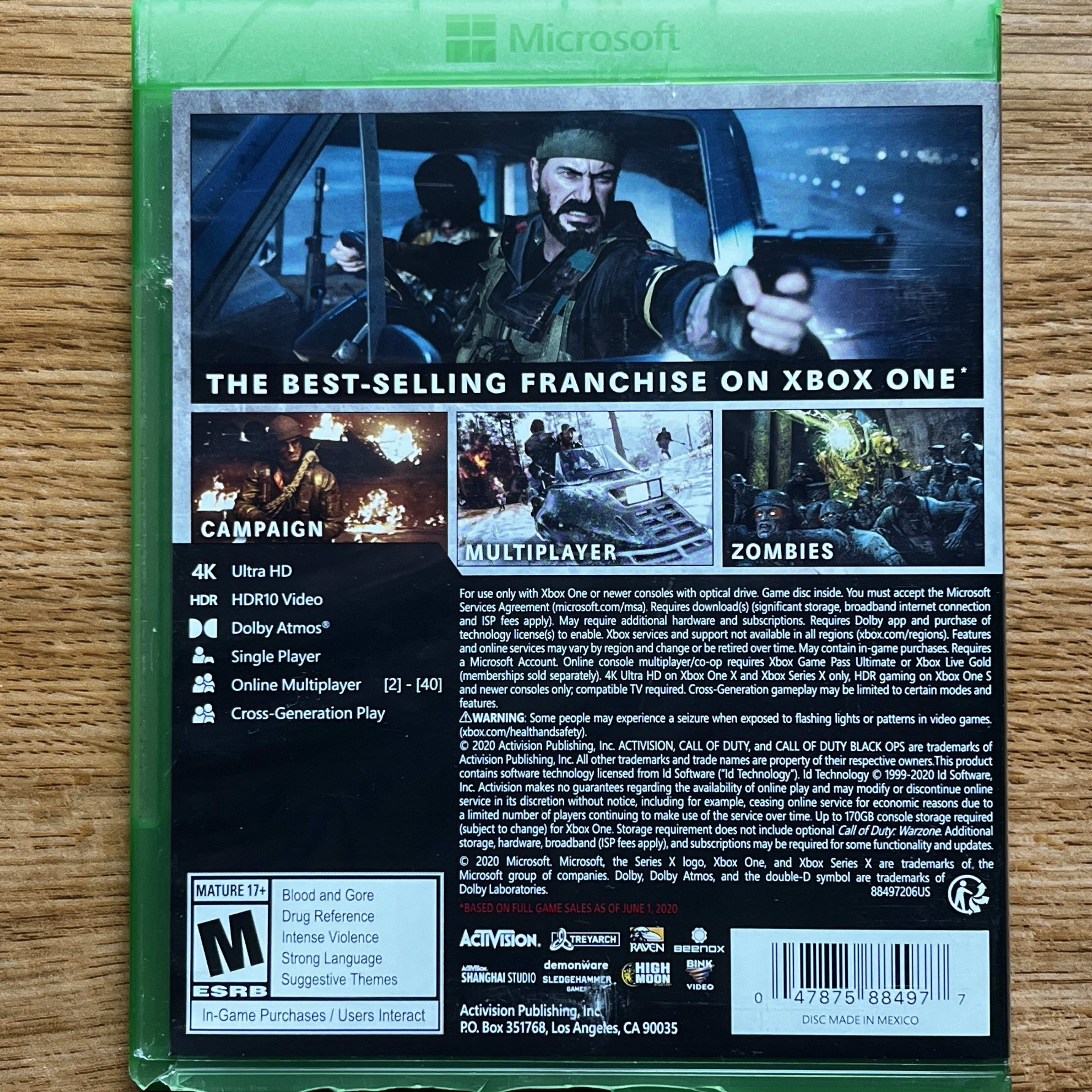 Call of Duty: Cold War for Xbox One/Series Consoles