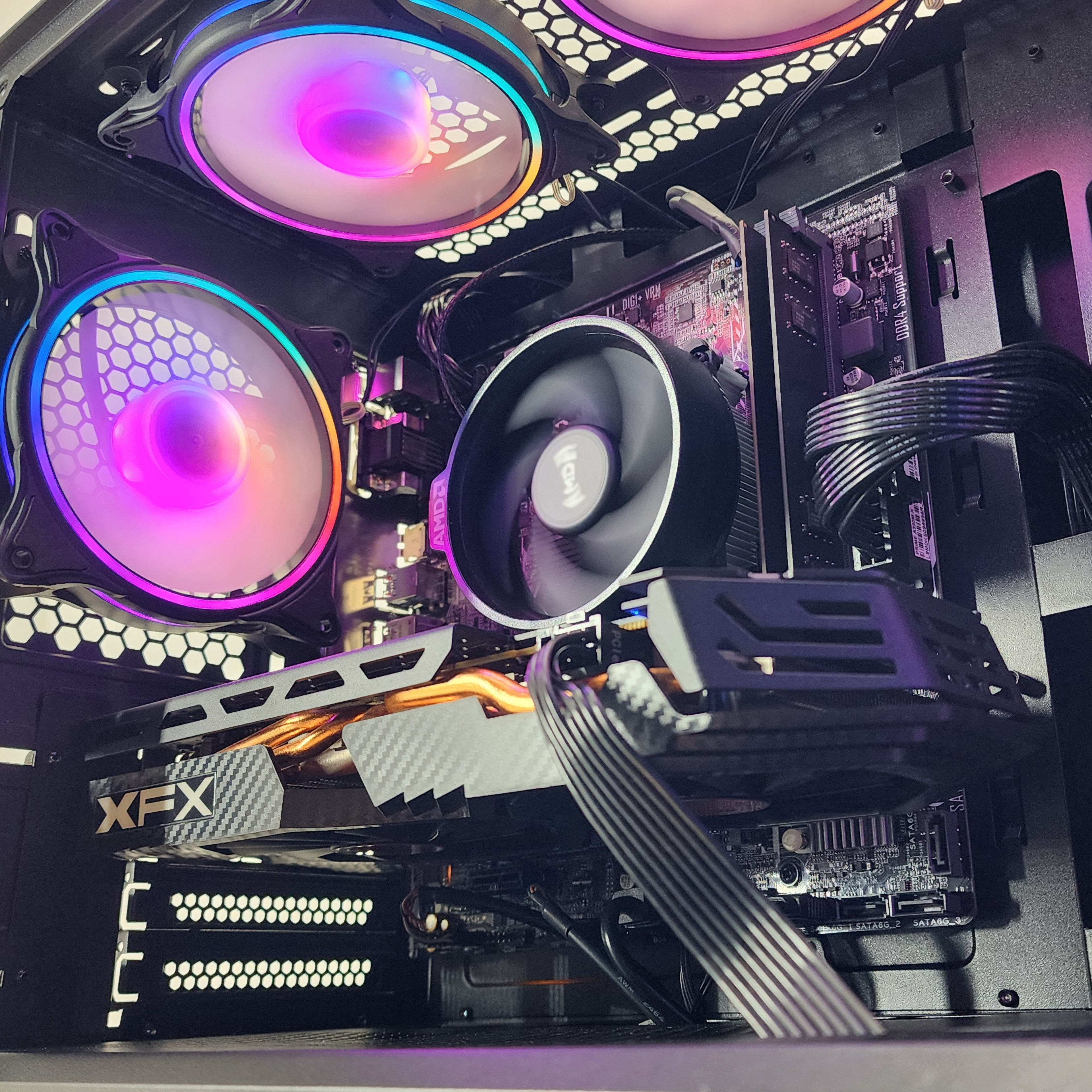 Gaming PC Ryzen 5 3600 16GB RAM 256GB SSD + 1TB HDD RX 580 Gaming PC Ryzen 5 3600 16GB RAM 256GB SSD + 1TB HDD RX 580
