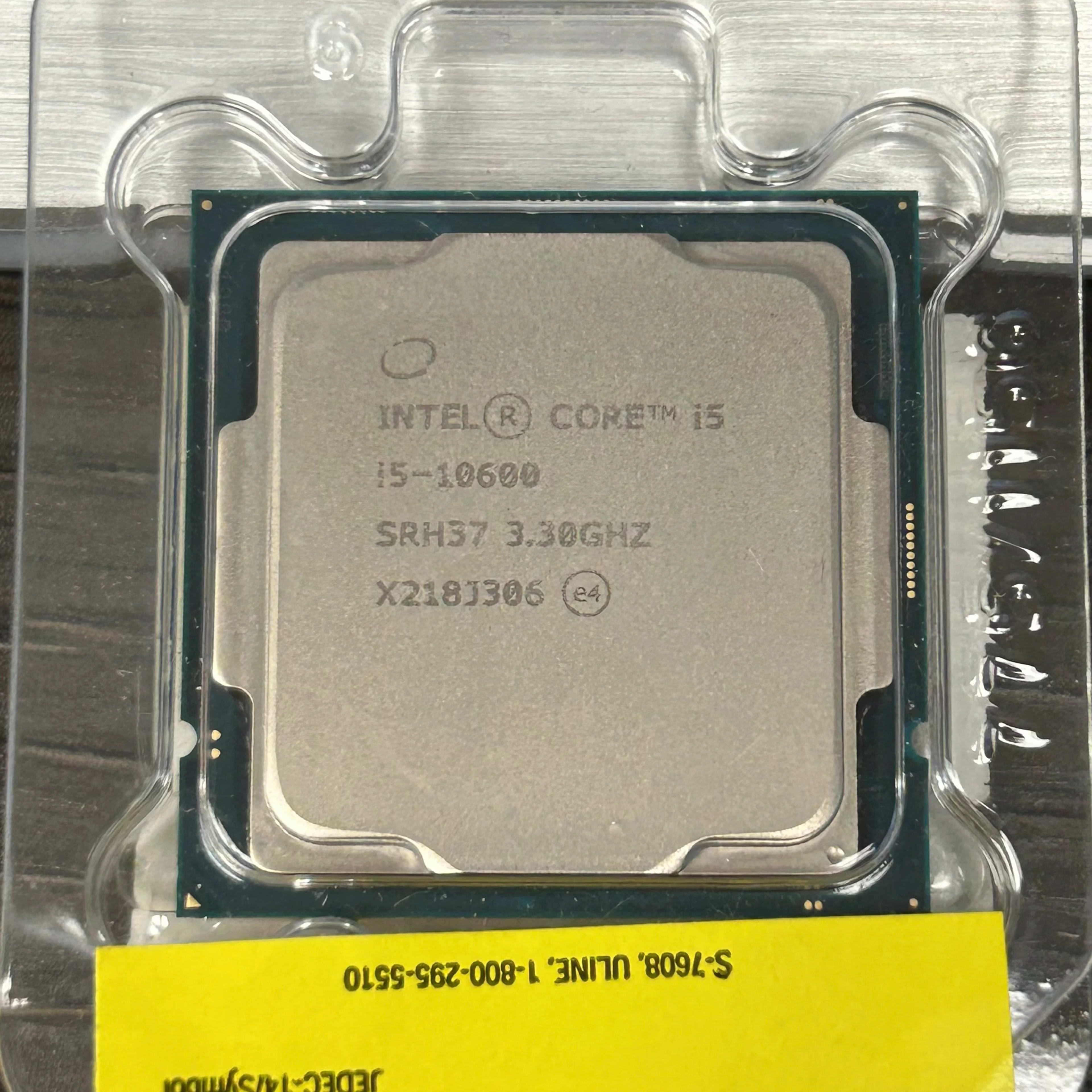 Intel 10th Gen Core i5-10600 3.3GHz (6-Core) SRH37 CPU Processor