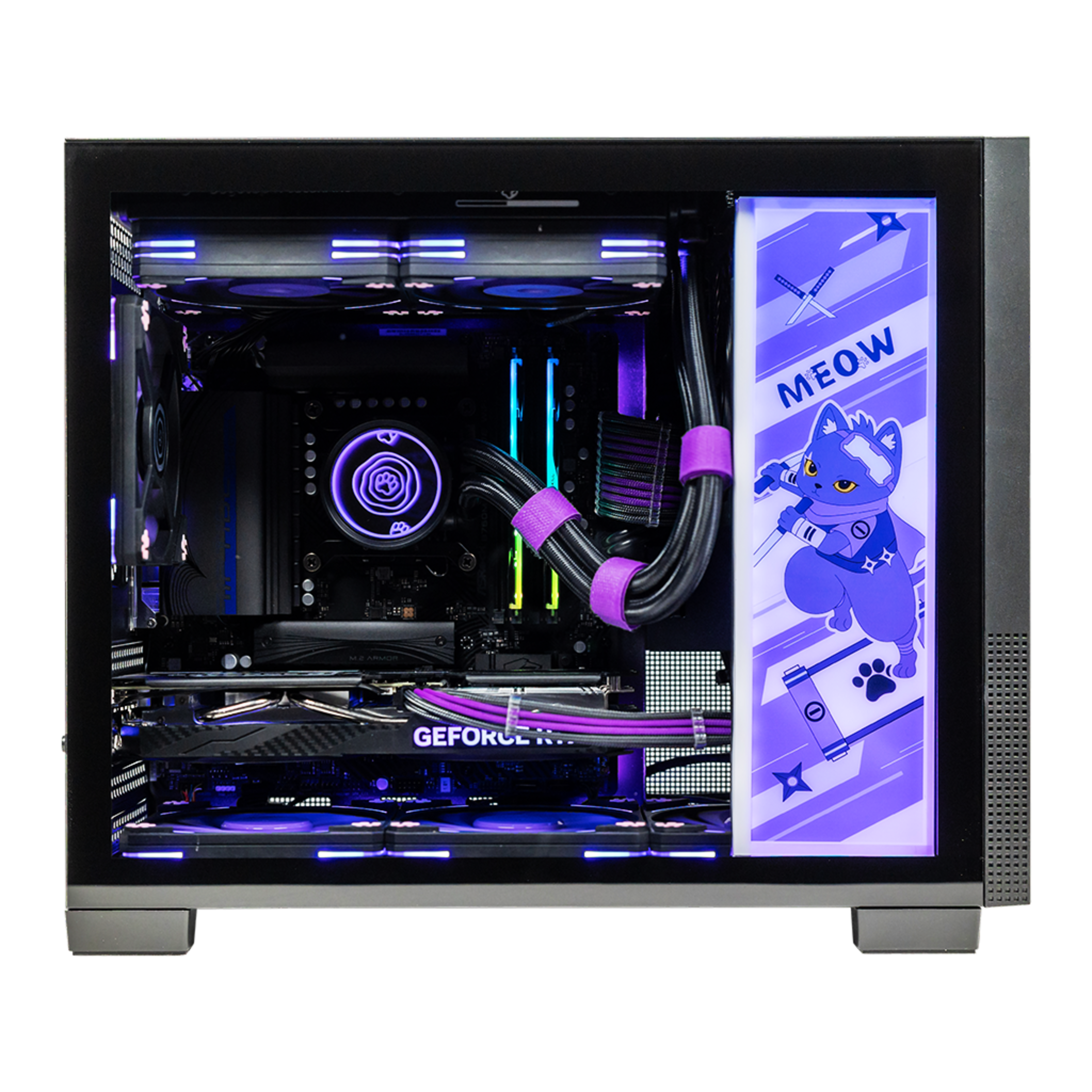 🥷🏾Nyan-Ja🥷🏾Gaming PC ⚔ RTX 4060 8GB 💜 i5-13400F 🥷🏾Nyan-Ja🥷🏾Gaming PC ⚔ RTX 4060 8GB 💜 i5-13400F