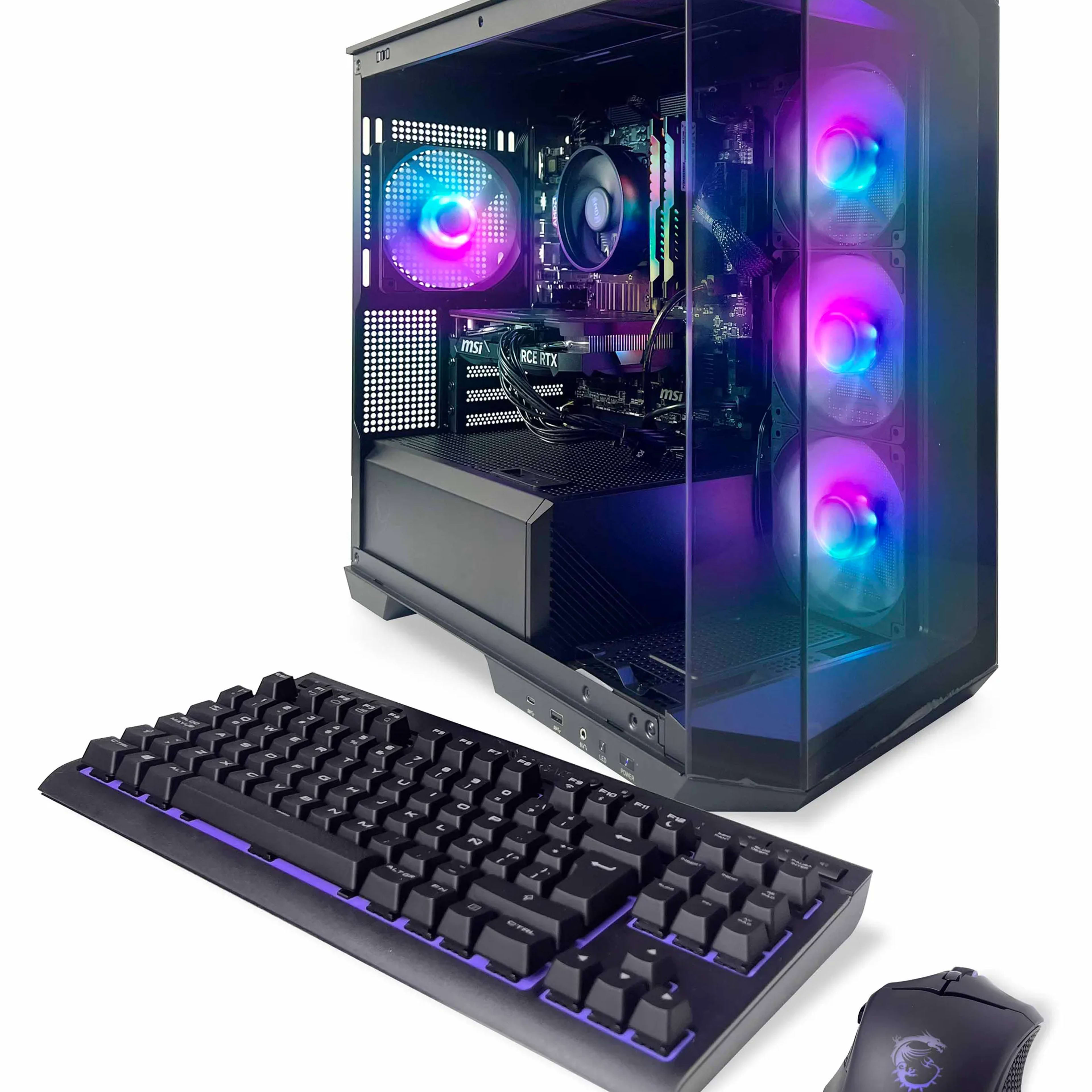 Titan 4060 PC | AMD R5 5600X | RTX 4060 | 1TB SSD | 16GB RAM | Wi-Fi |  Bluetooth | Win 11 Home | Jawa