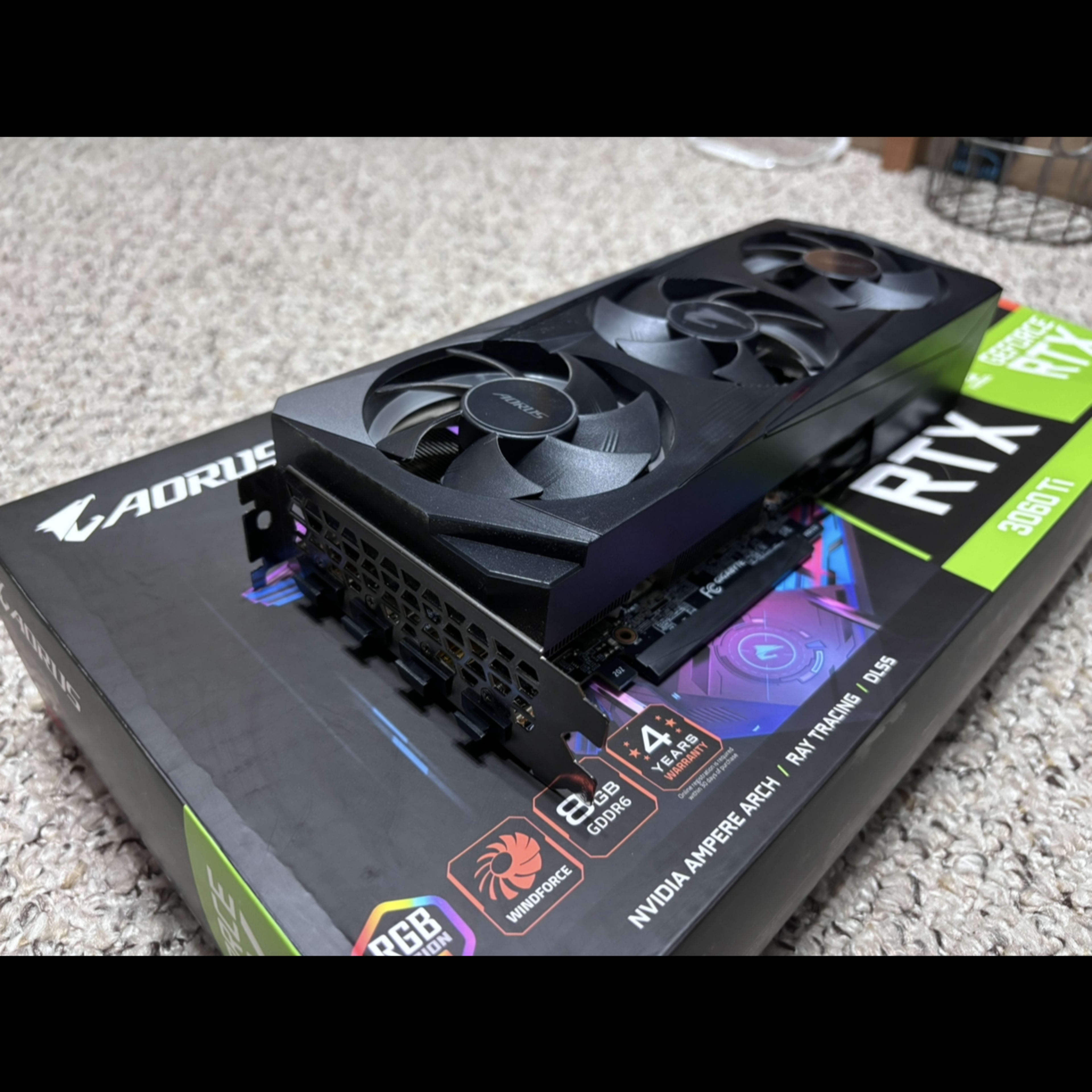 GIGABYTE AORUS GeForce RTX 3060 Ti Elite 8G