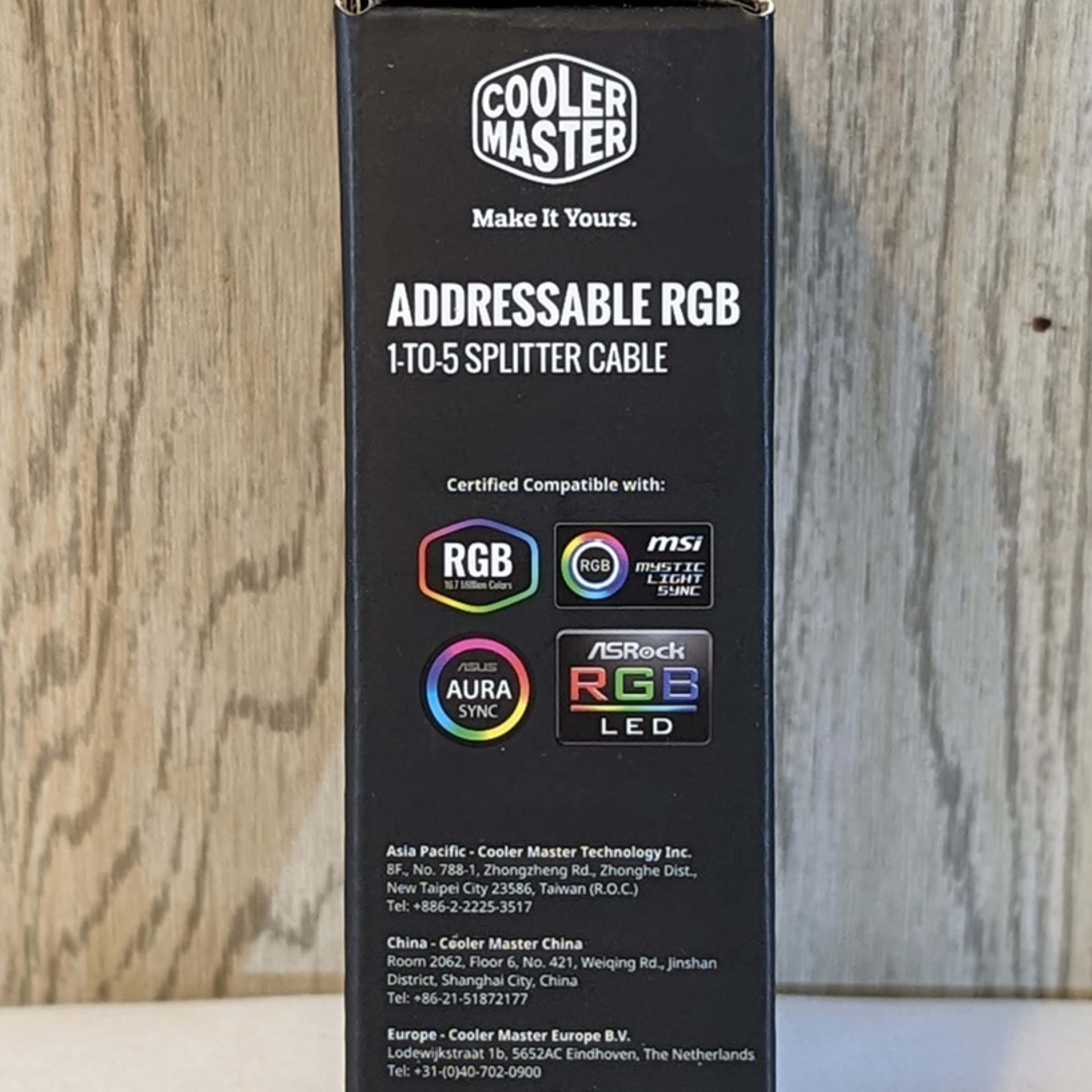 Cooler Master 1-to-5 ARGB Splitter Cable for 5v 3pin Addressable RGB