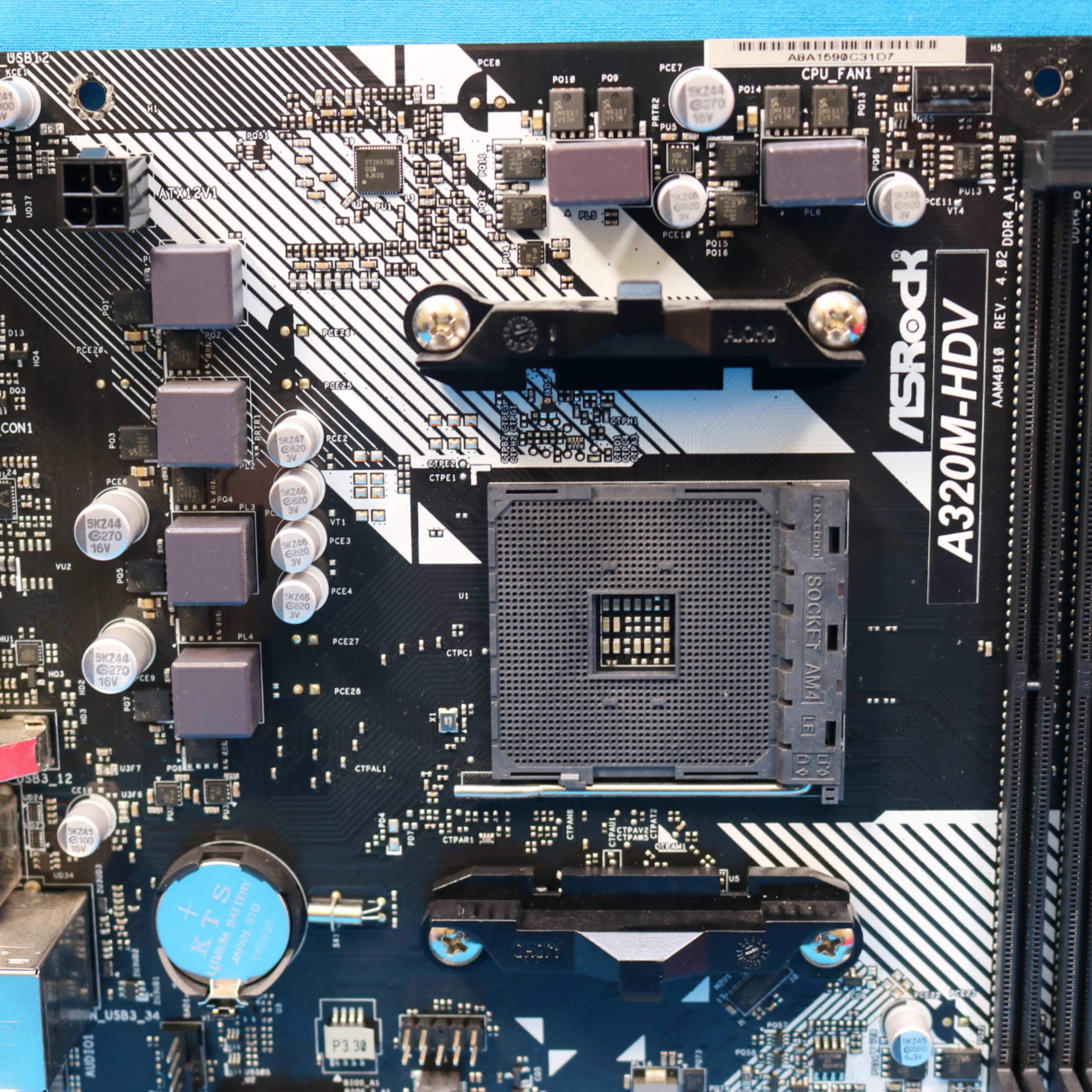 *Newest BIOS Version* ASRock A320MHDV R4.0 AMD Socket AM4 MicroATX