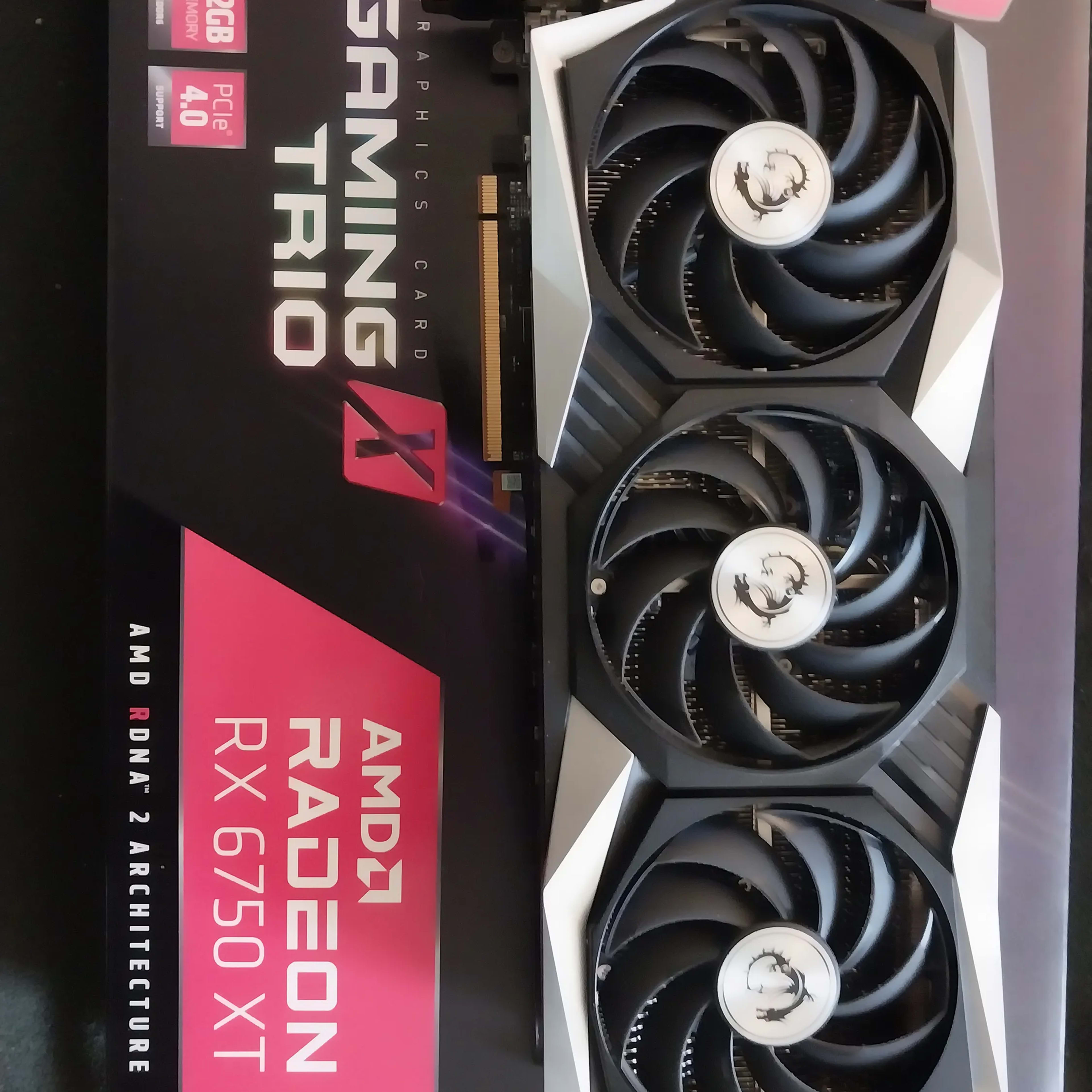 Asus ROG Strix RX 6750XT Gaming OC 12GB GDDR6 Graphic Card Black