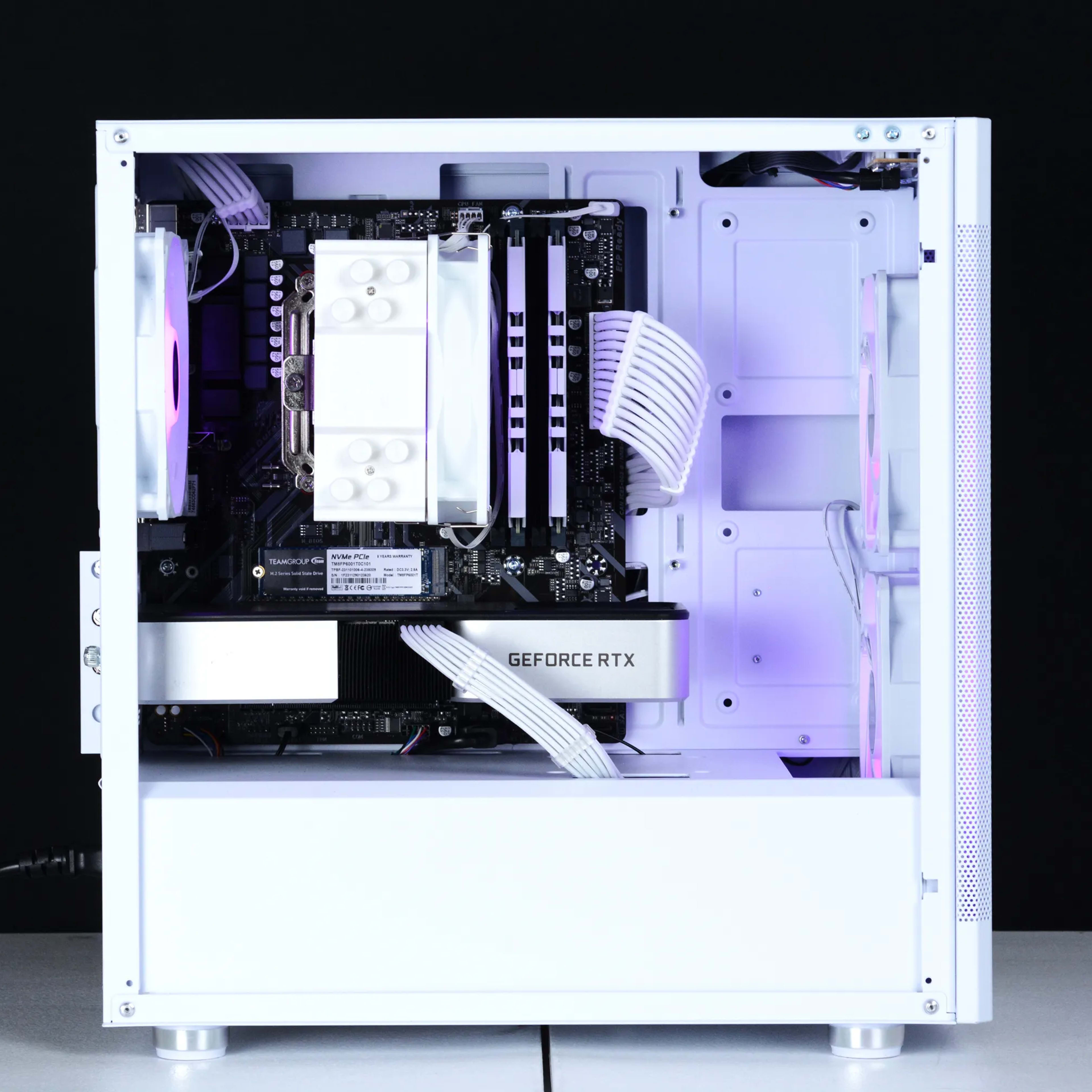 ⚪🟣 WISTERIA: RTX 3060 TI + Ryzen 5 + 16GB 3200MHz + 1TB SSD