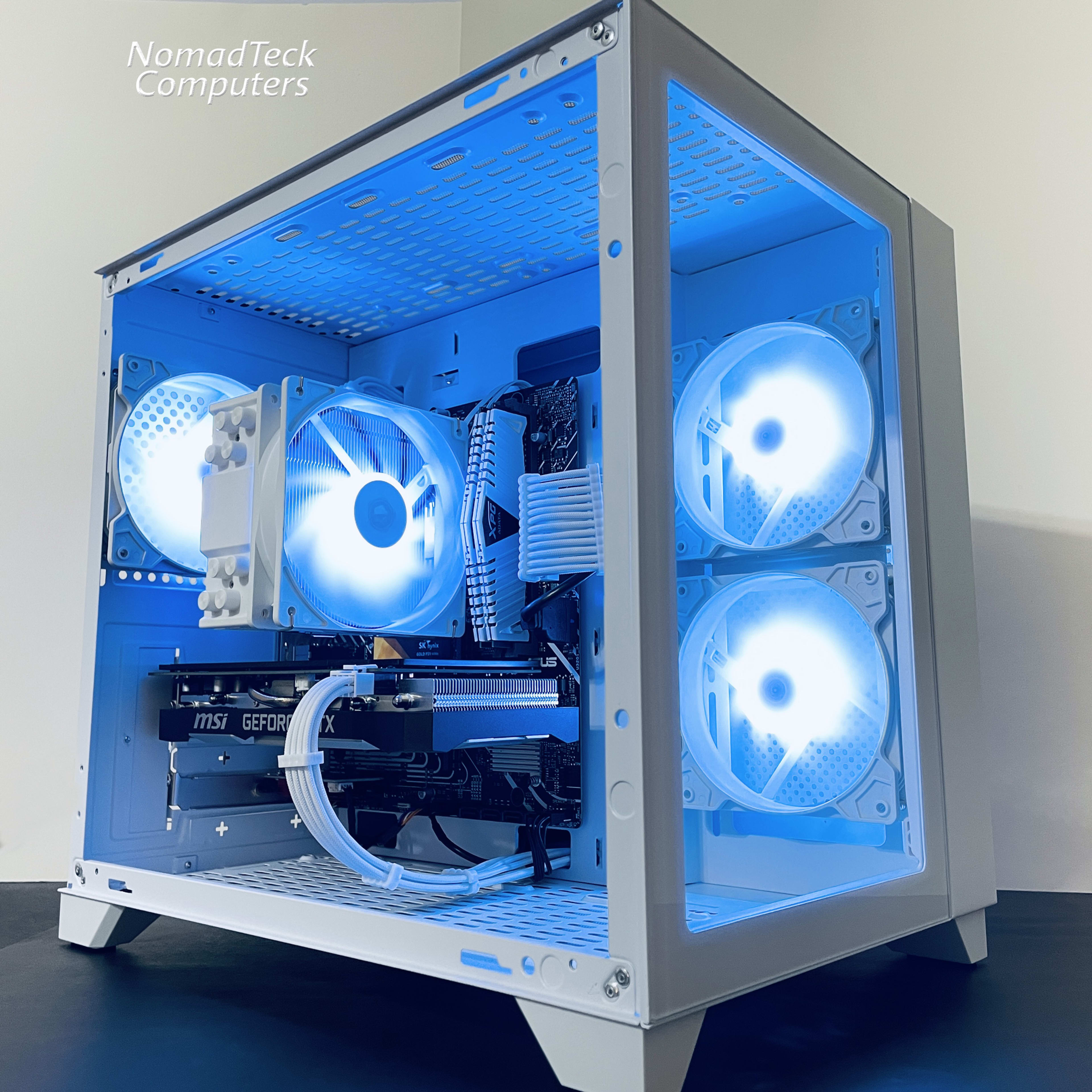 ❄️White Gaming PC w RGB - i3 12gen ○ 16GB RAM ○ 1TB SSD ❄️White Gaming PC w RGB - i3 12gen ○ 16GB RAM ○ 1TB SSD