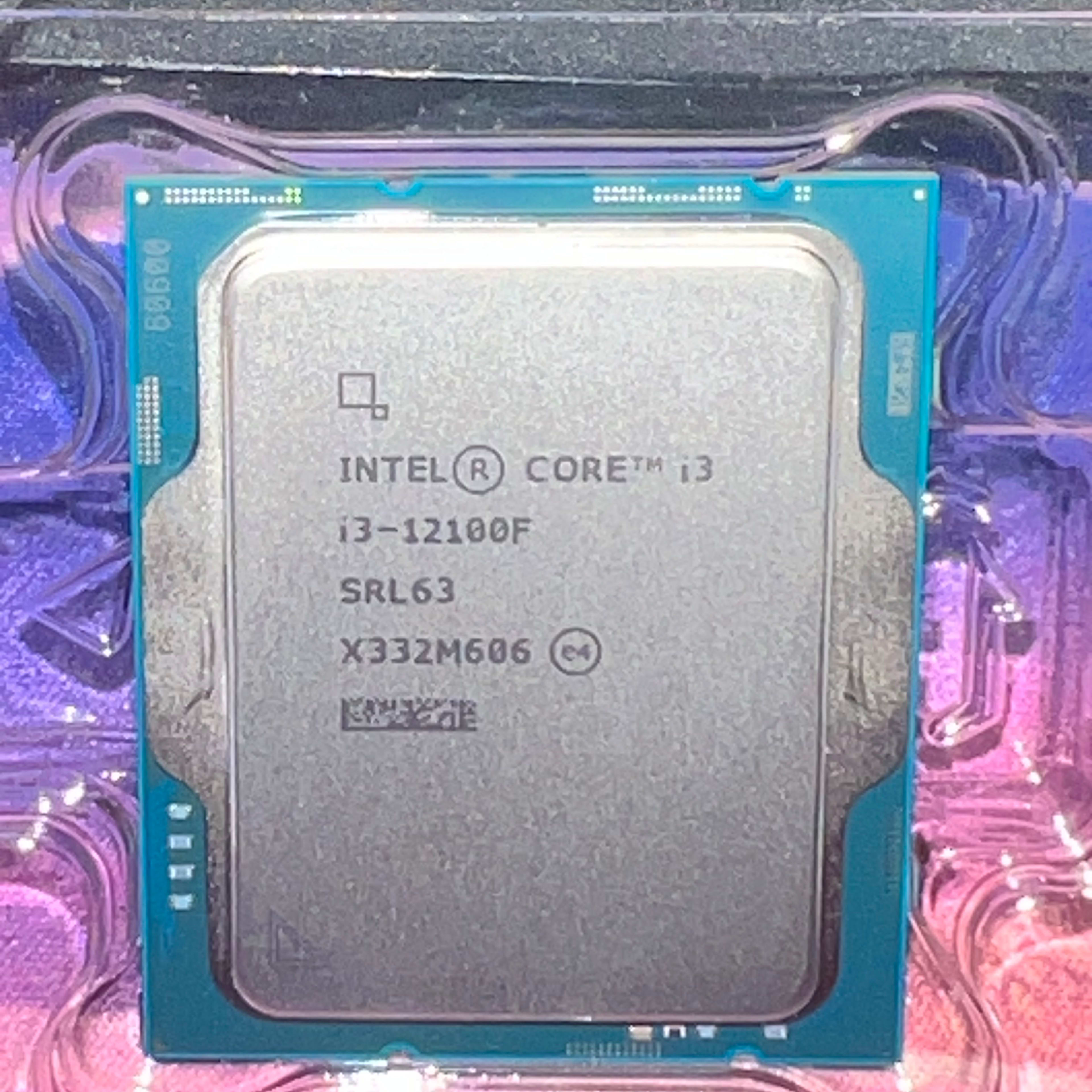 SEMI NEW i3 12100f CPU