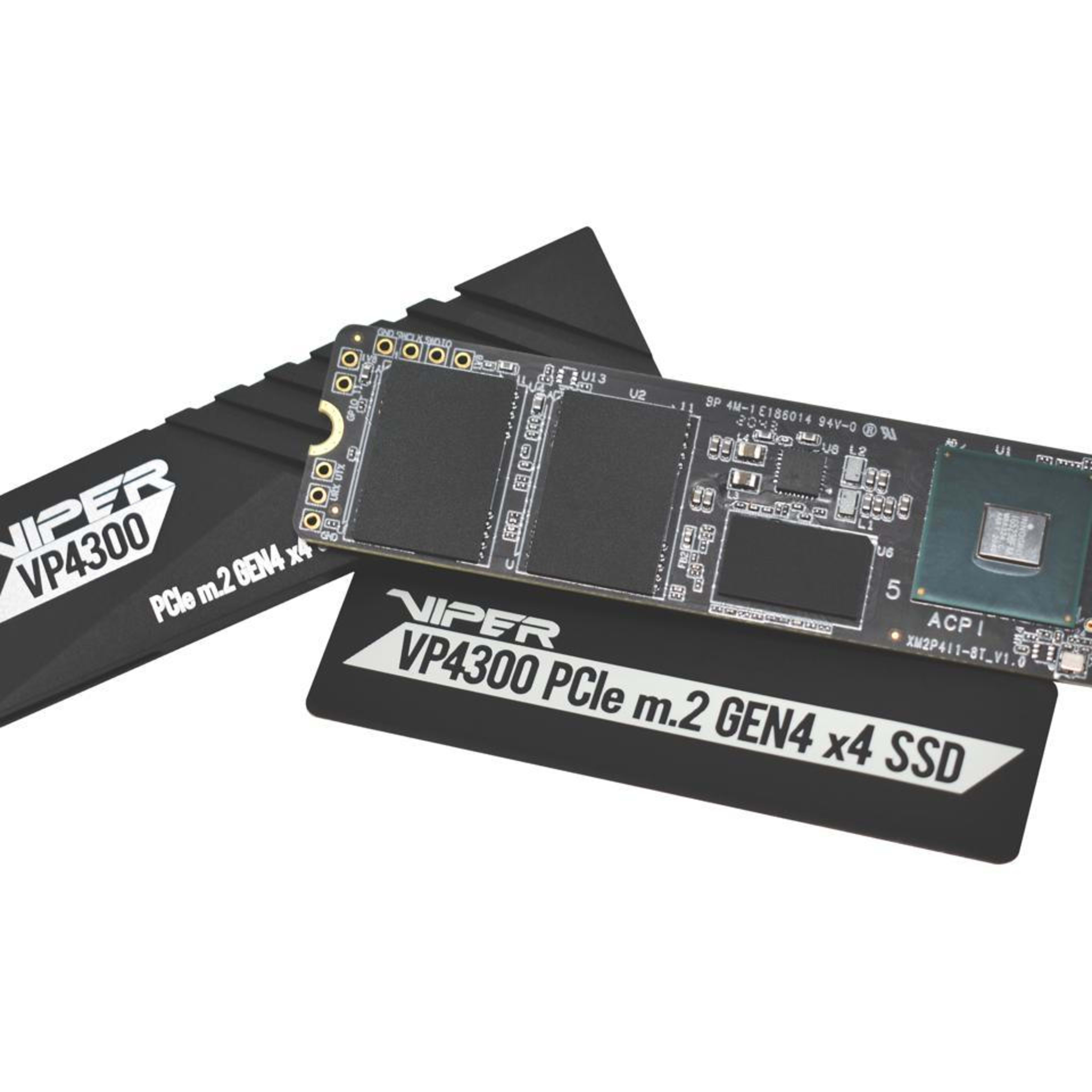 Patriot Viper VP4300 1TB Internal SSD W/HS - NVMe PCIe Gen 4x4 - M.2 2280 - Solid State Drive