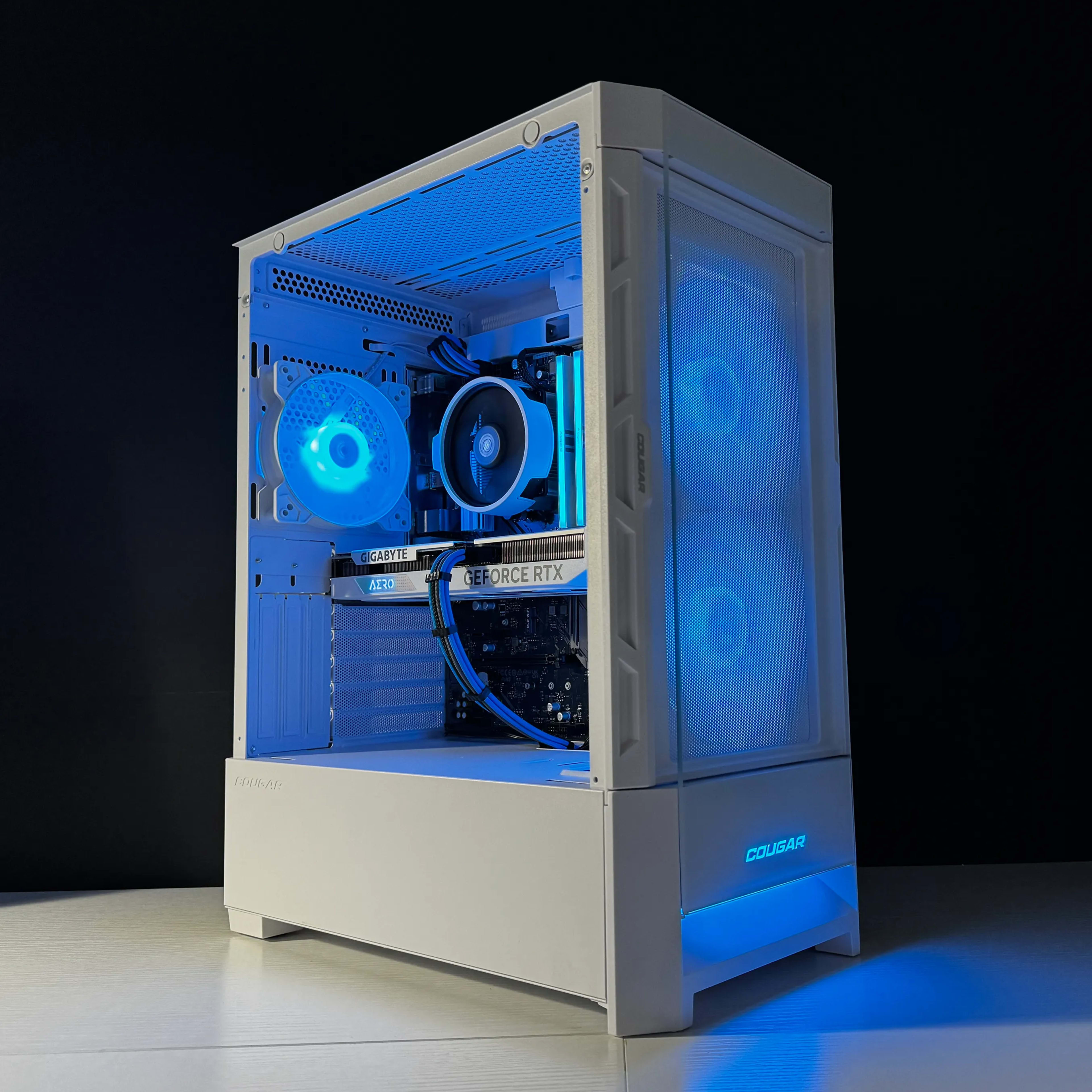 🌊OCEAN🌊Gaming PC | AMD Ryzen 5 3600 | 16GB DDR4 | RTX 4060 | 1TB m.2 SSD | Win11 PRO | Wi-Fi