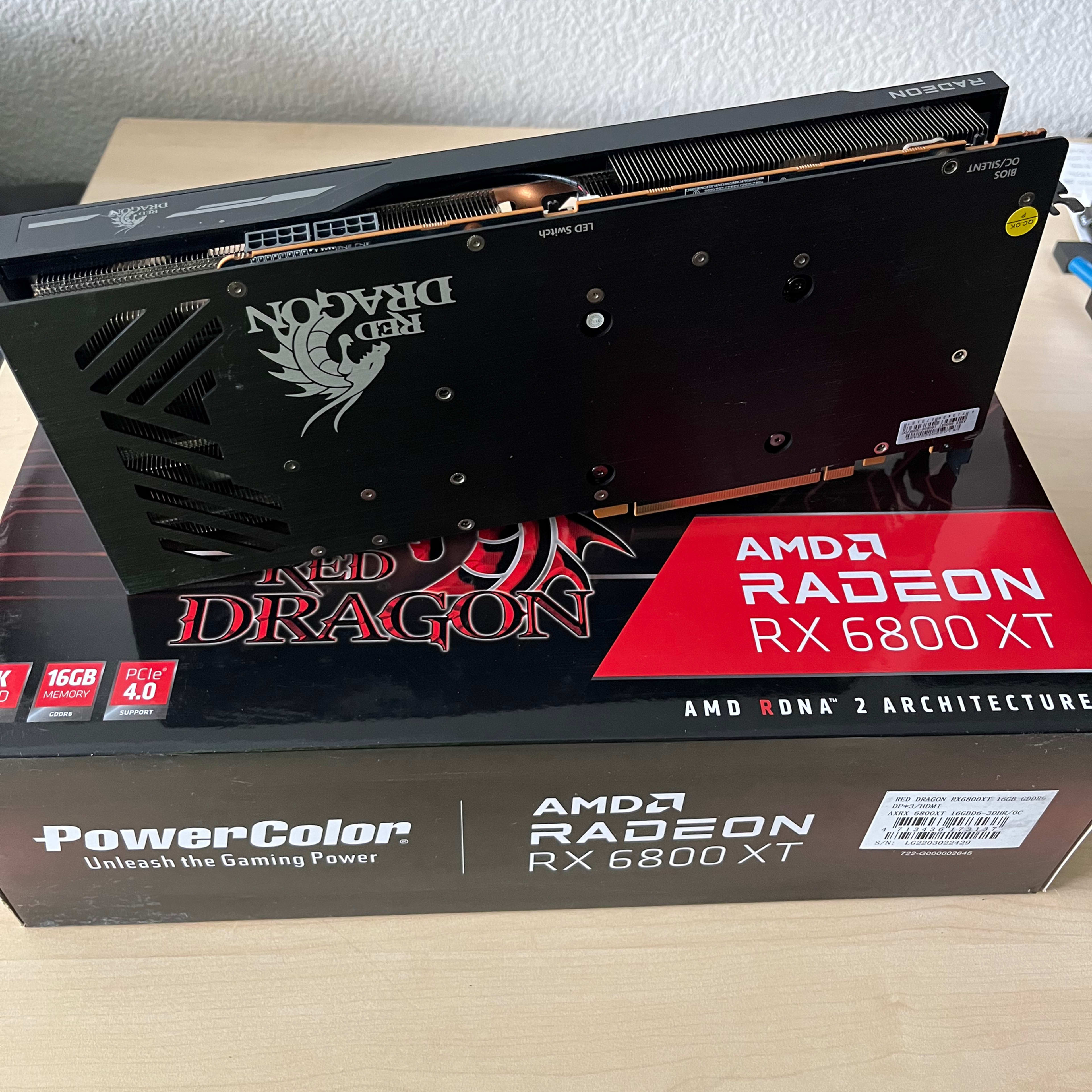 PowerColor Red Dragon OC 6800XT 16GB