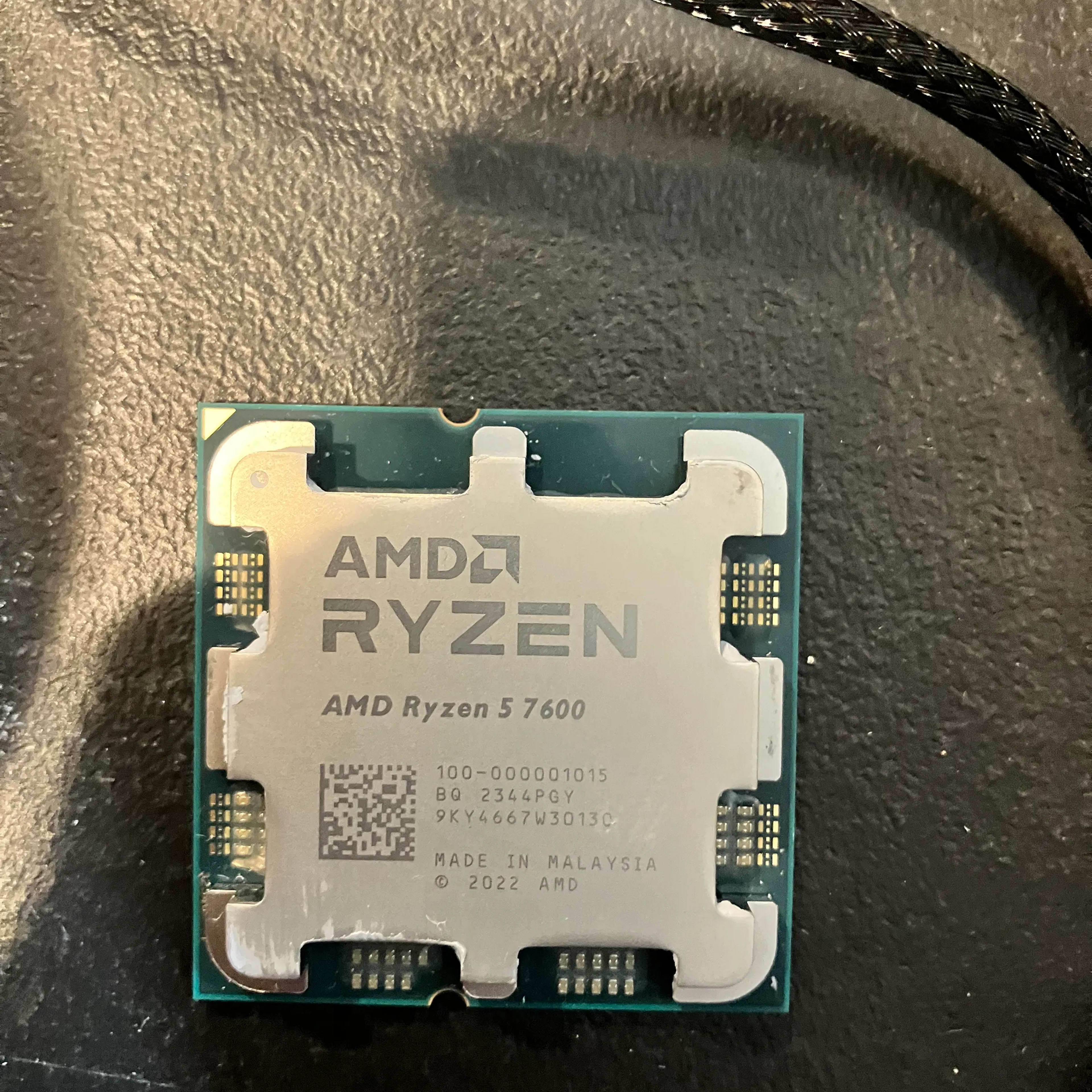 AMD Ryzen 5 7600 W/Stock Wraith Prism Cooler 6 Core 12 Thread 5GZ Used ...