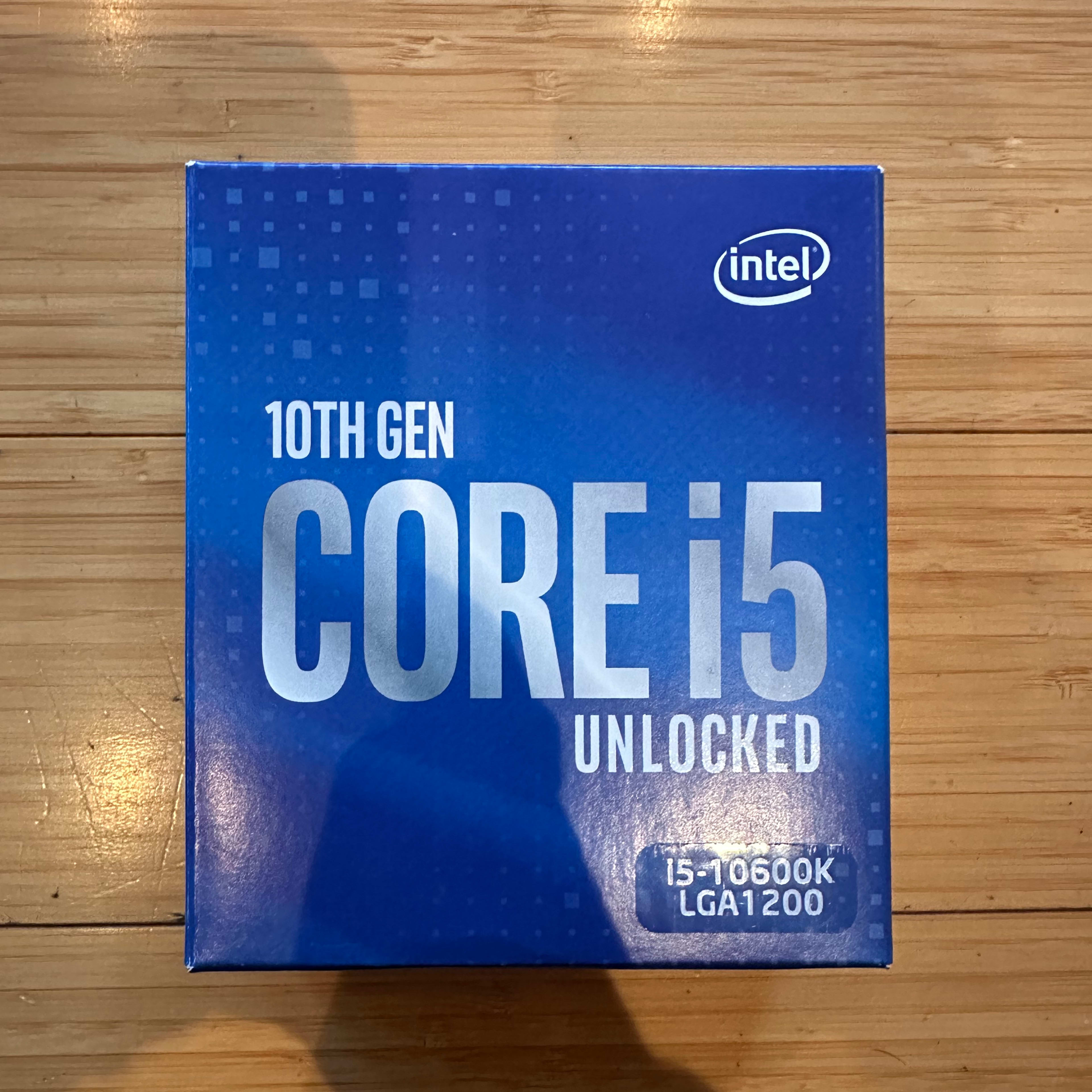 Intel Core i5-10600K - Core i5 10th Gen Comet Lake 6-Core 4.1 GHz LGA 1200  125W Intel UHD Graphics 630 Desktop Processor - BX8070110600K