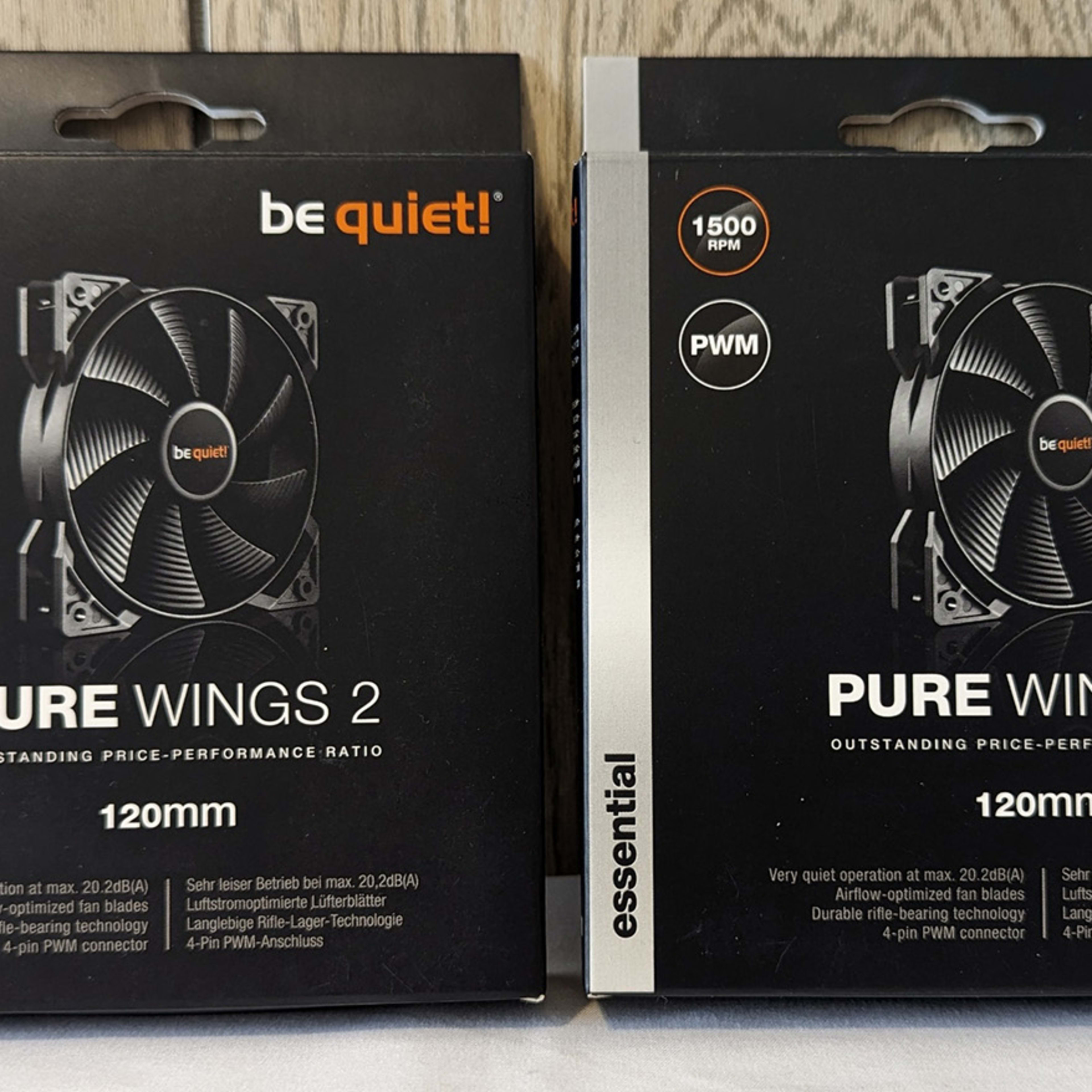 be quiet! Pure Wings 2 120mm PWM Case fans, Set of 2 | Jawa