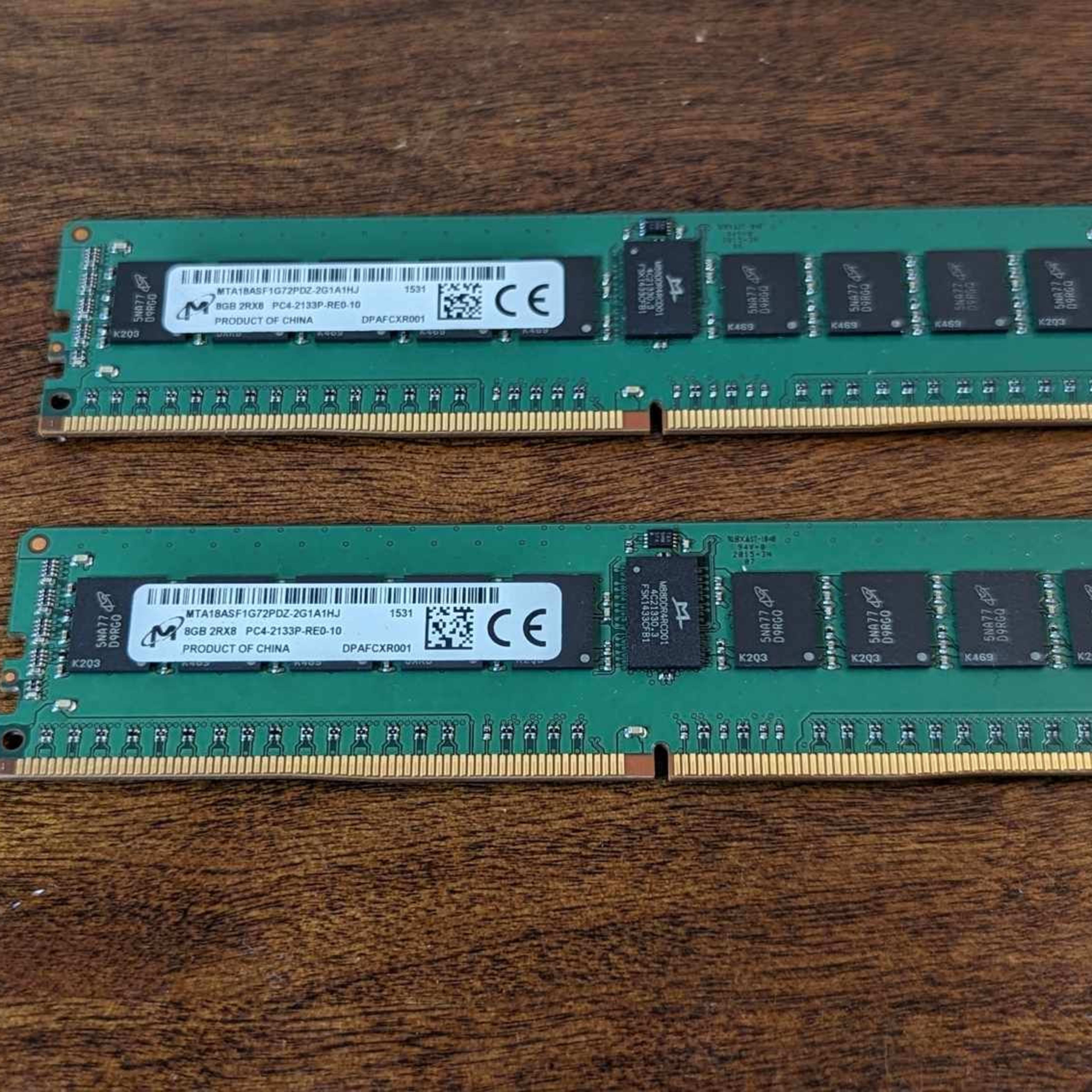 Micron Crucial RAM 2x8GB DDR4 2133MHz