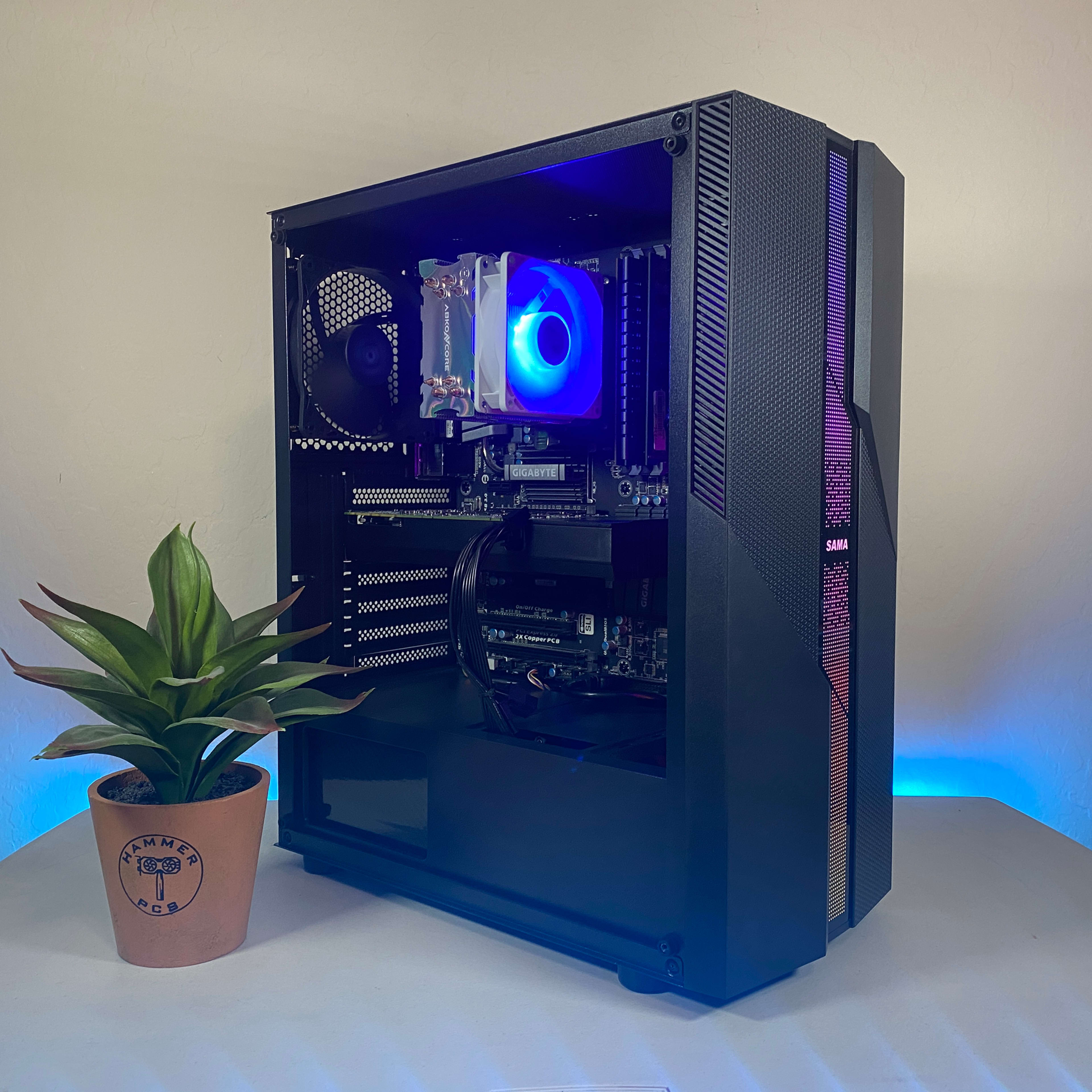 Custom Built Budget AMD Nvidia RGB Gaming PC Computer Fortnite Minecraft Valorant Roblox